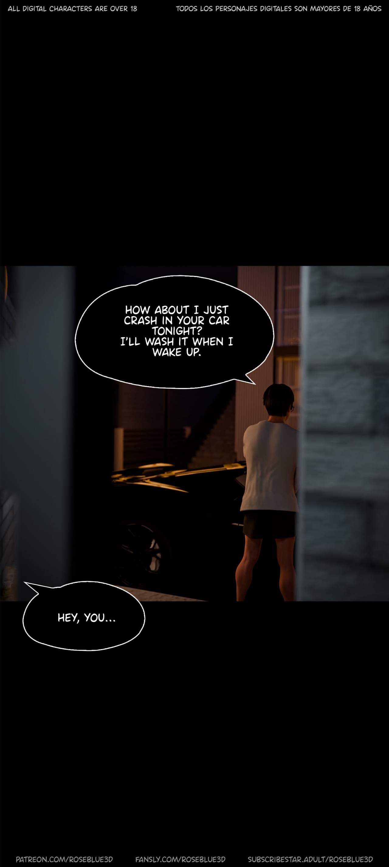 My Neighbor’s Widow [Rose Blue 3D] Chapter 48 - Page 105