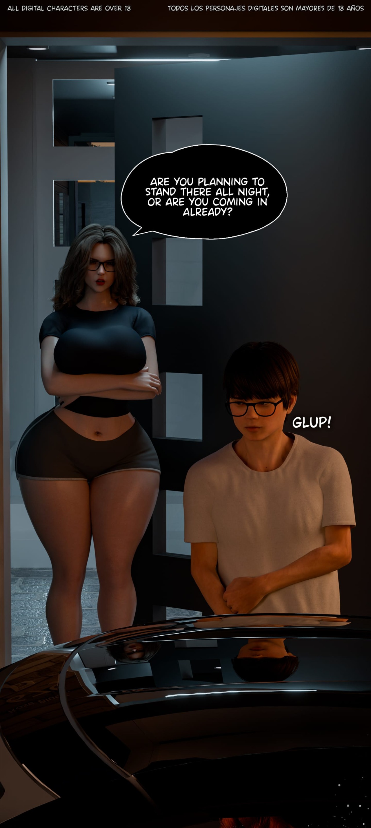 My Neighbor’s Widow [Rose Blue 3D] Chapter 48 - Page 106