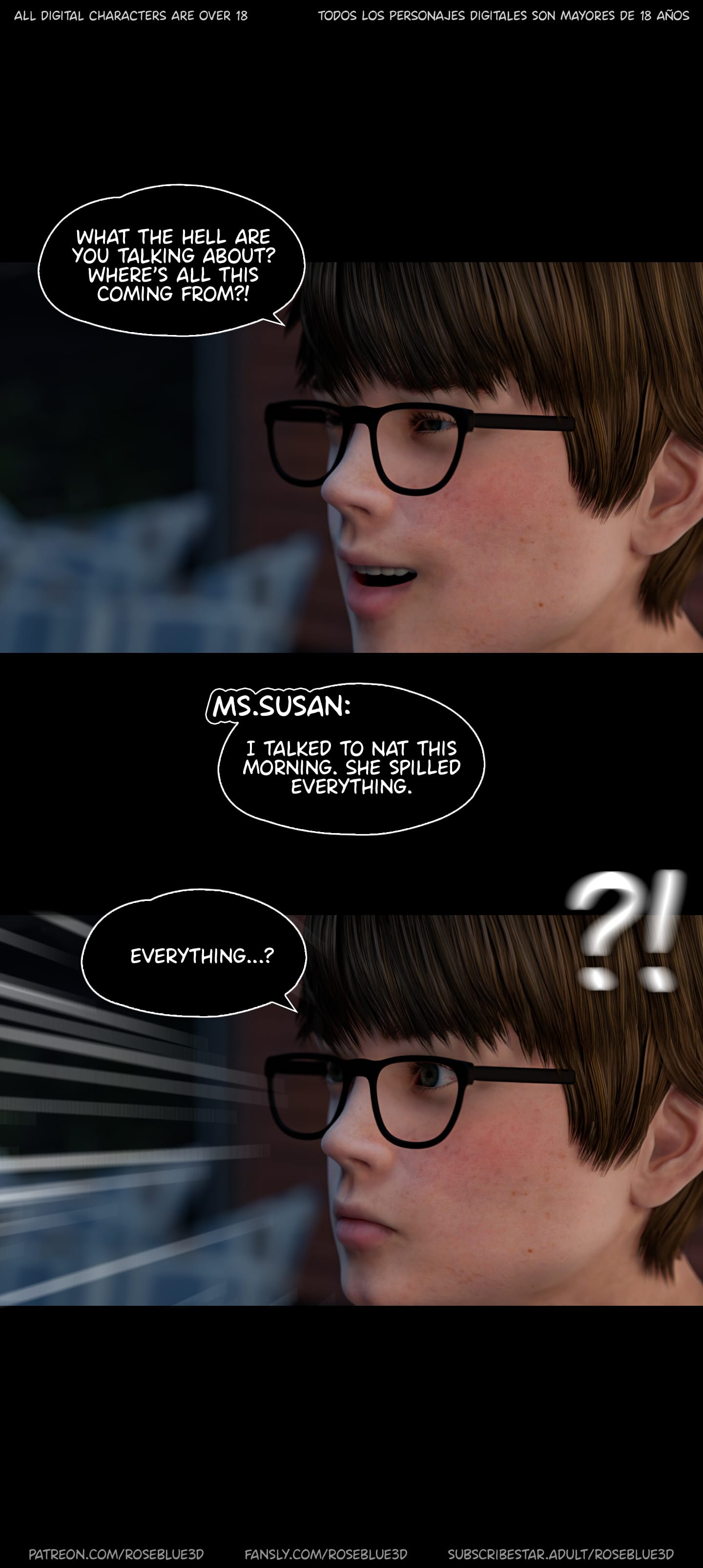 My Neighbor’s Widow [Rose Blue 3D] Chapter 49 - Page 13