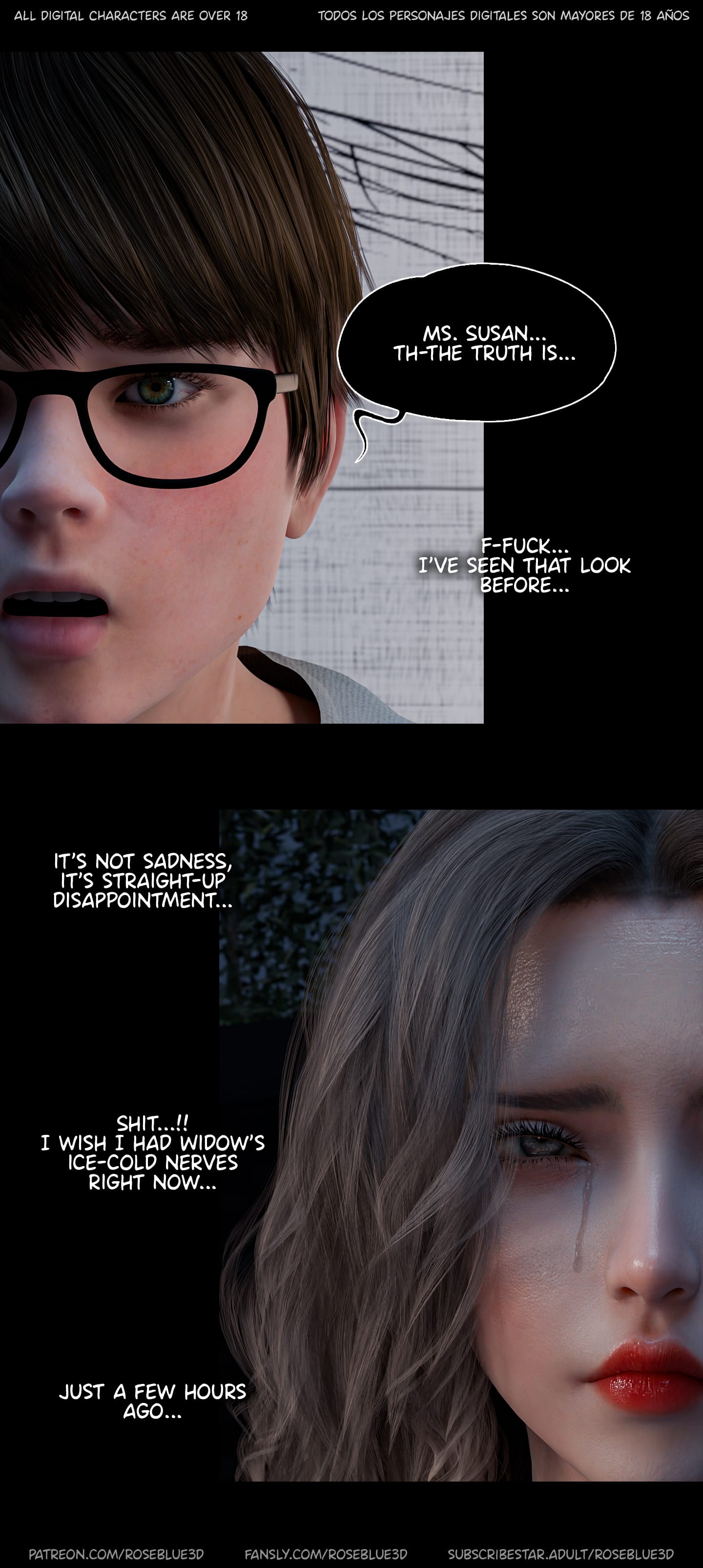 My Neighbor’s Widow [Rose Blue 3D] Chapter 49 - Page 35