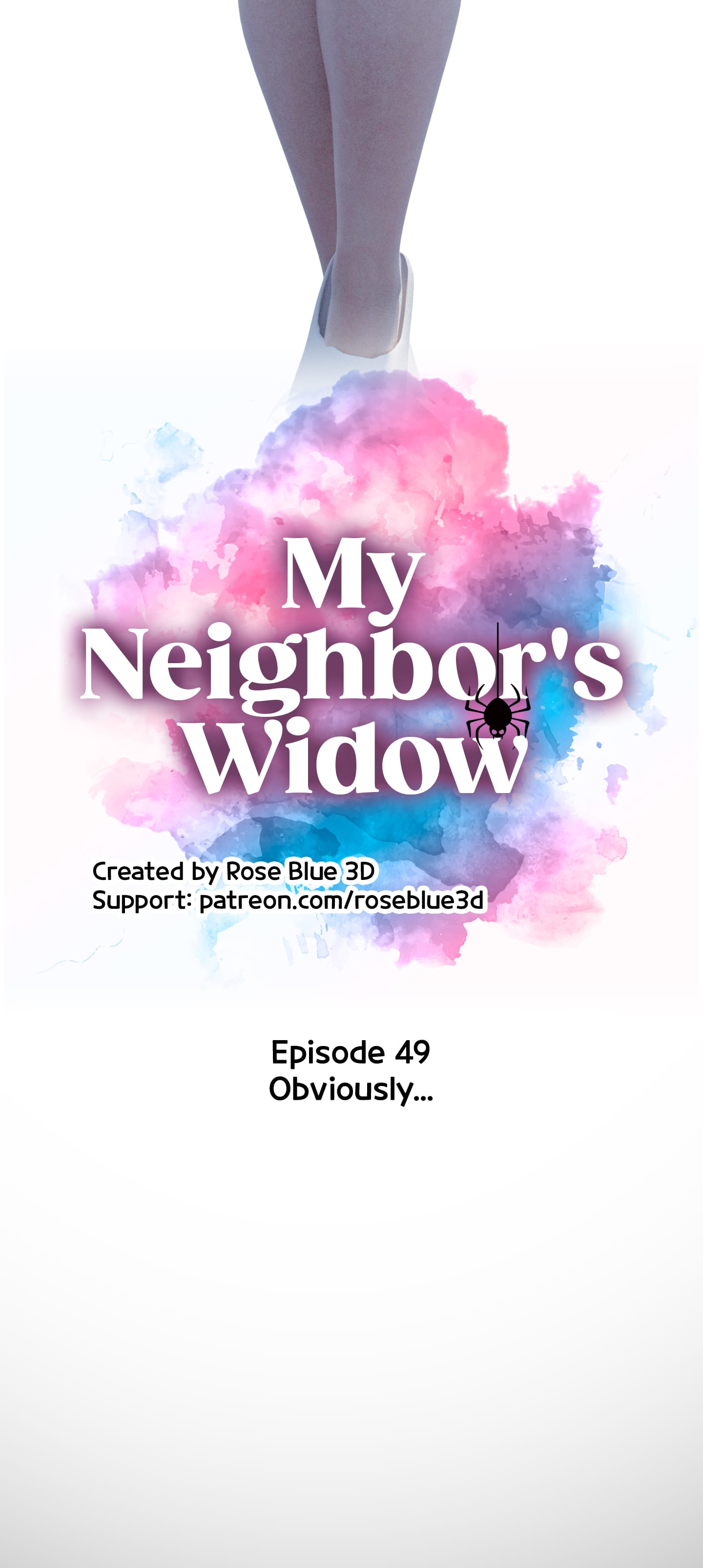 My Neighbor’s Widow [Rose Blue 3D] Chapter 49 - Page 5