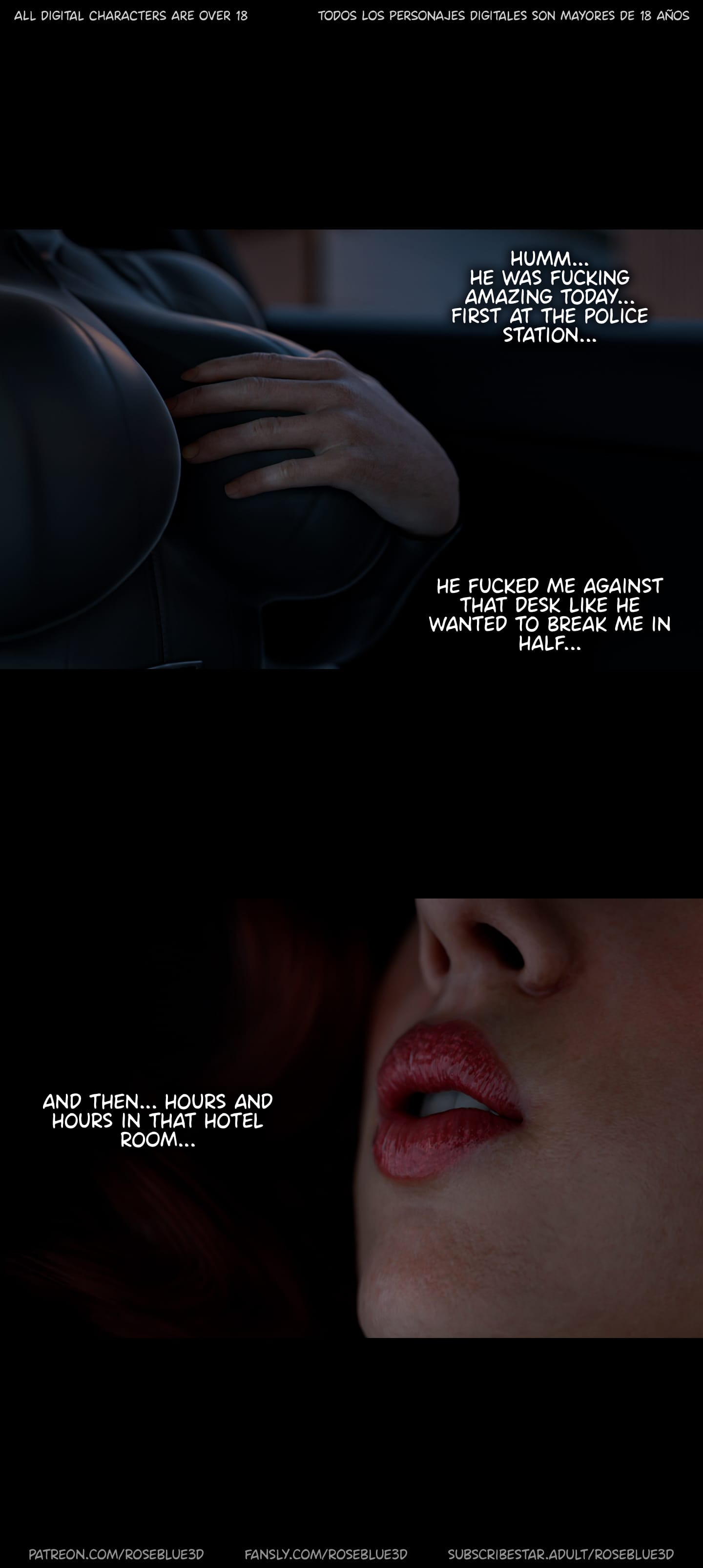 My Neighbor’s Widow [Rose Blue 3D] Chapter 49 - Page 70