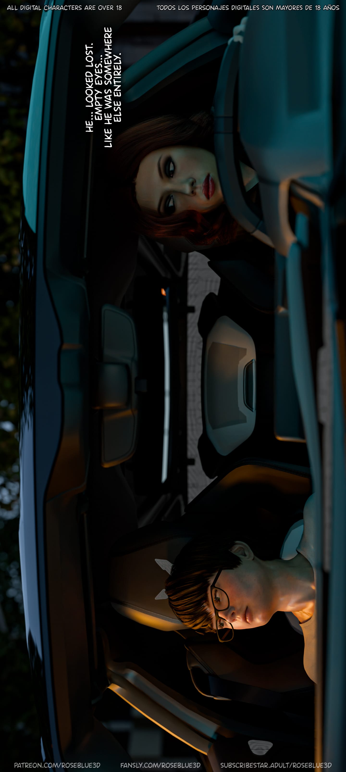 My Neighbor’s Widow [Rose Blue 3D] Chapter 49 - Page 78