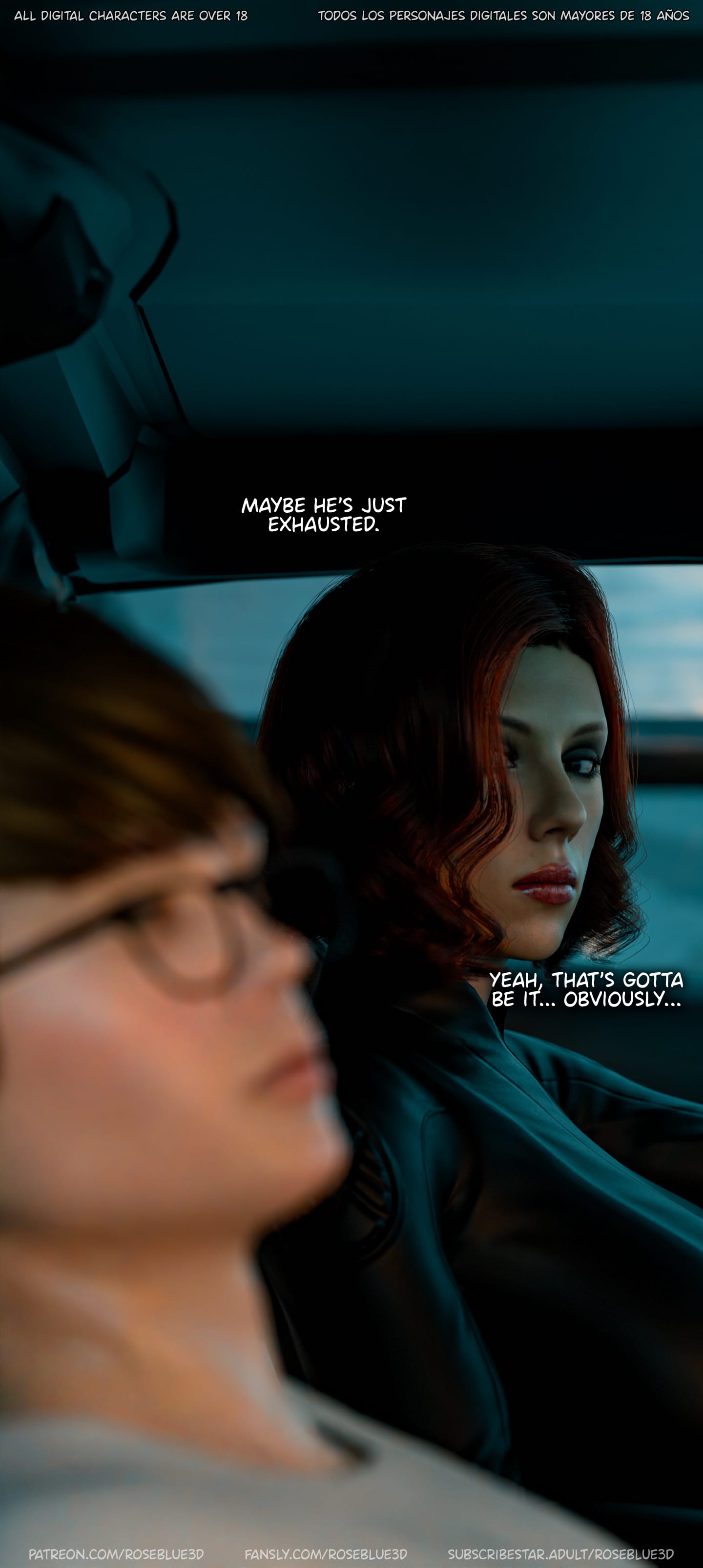 My Neighbor’s Widow [Rose Blue 3D] Chapter 49 - Page 79