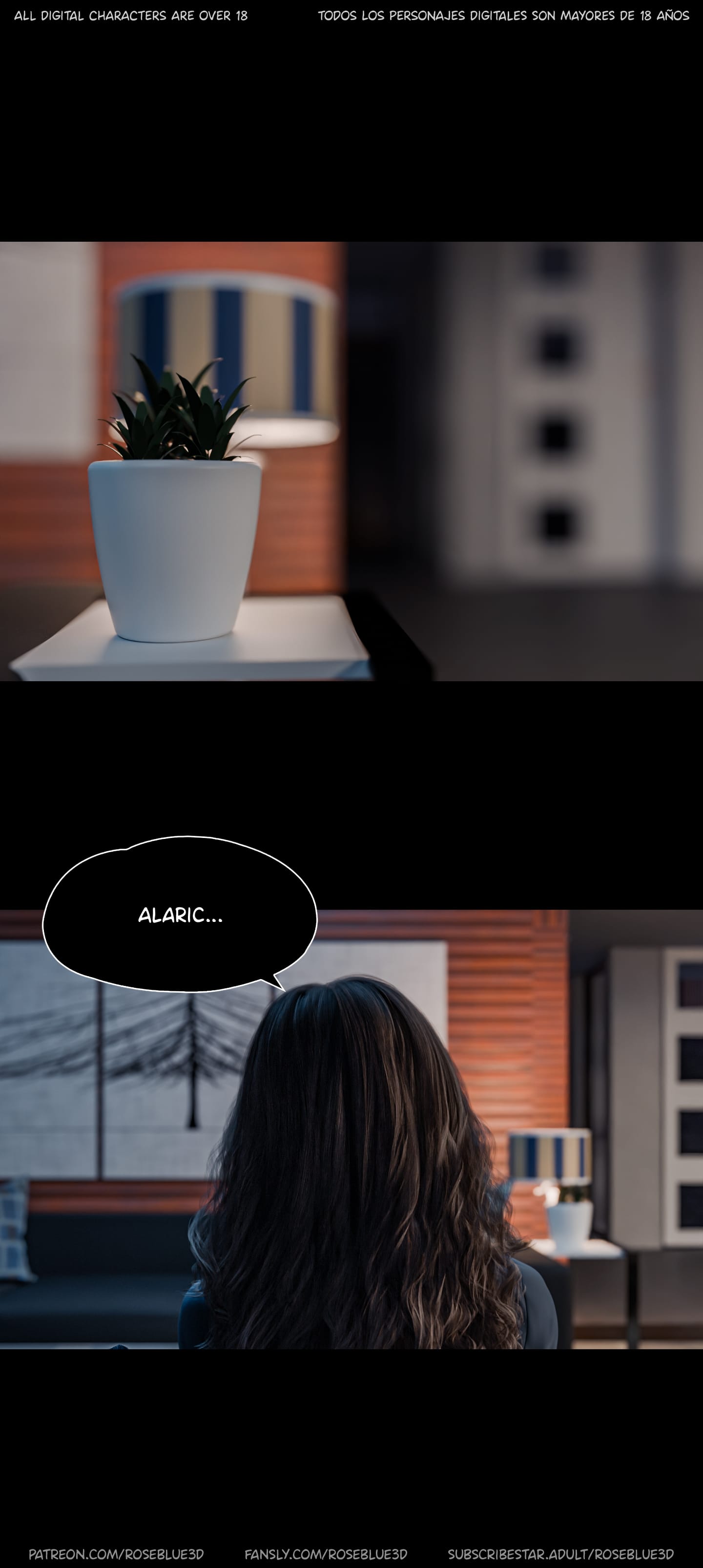 My Neighbor’s Widow [Rose Blue 3D] Chapter 49 - Page 8