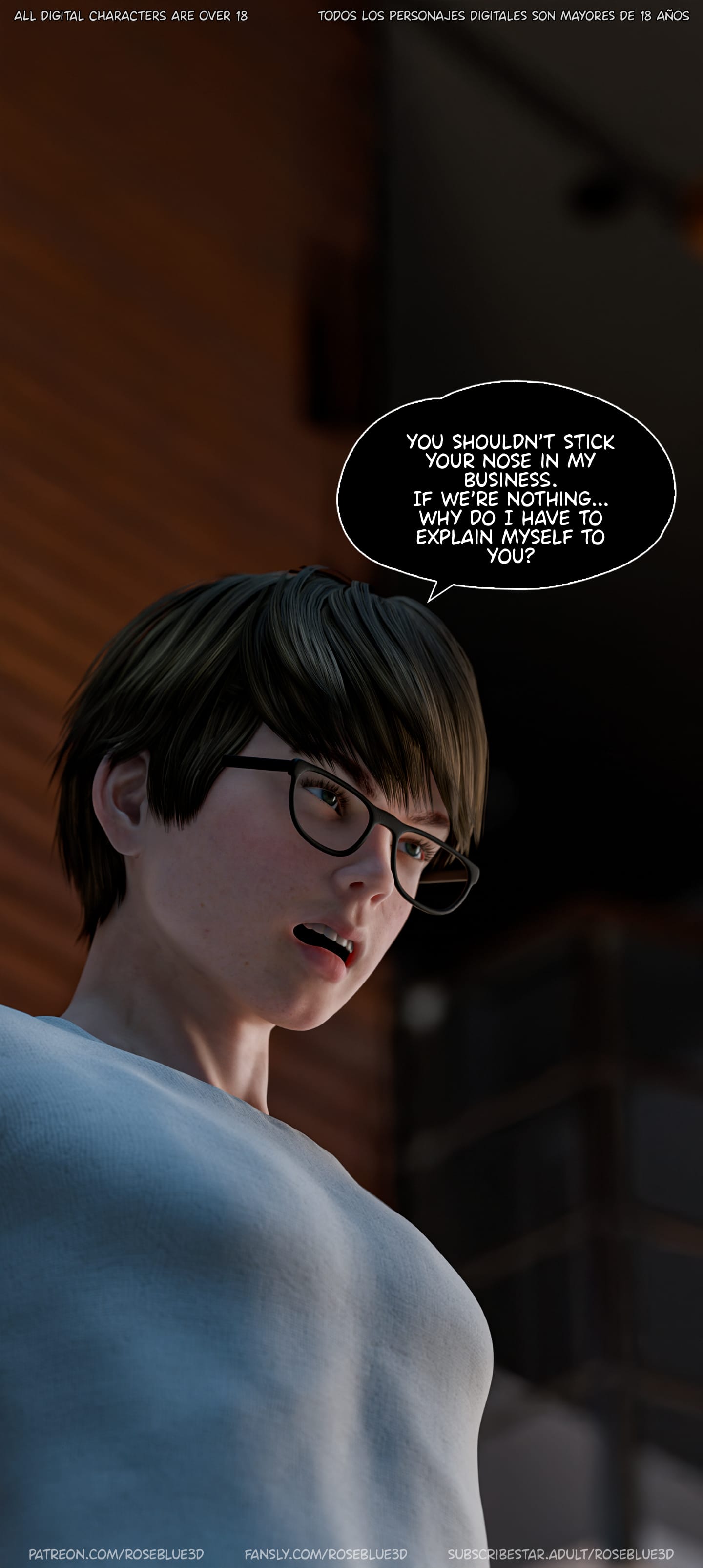 My Neighbor’s Widow [Rose Blue 3D] Chapter 49 - Page 82