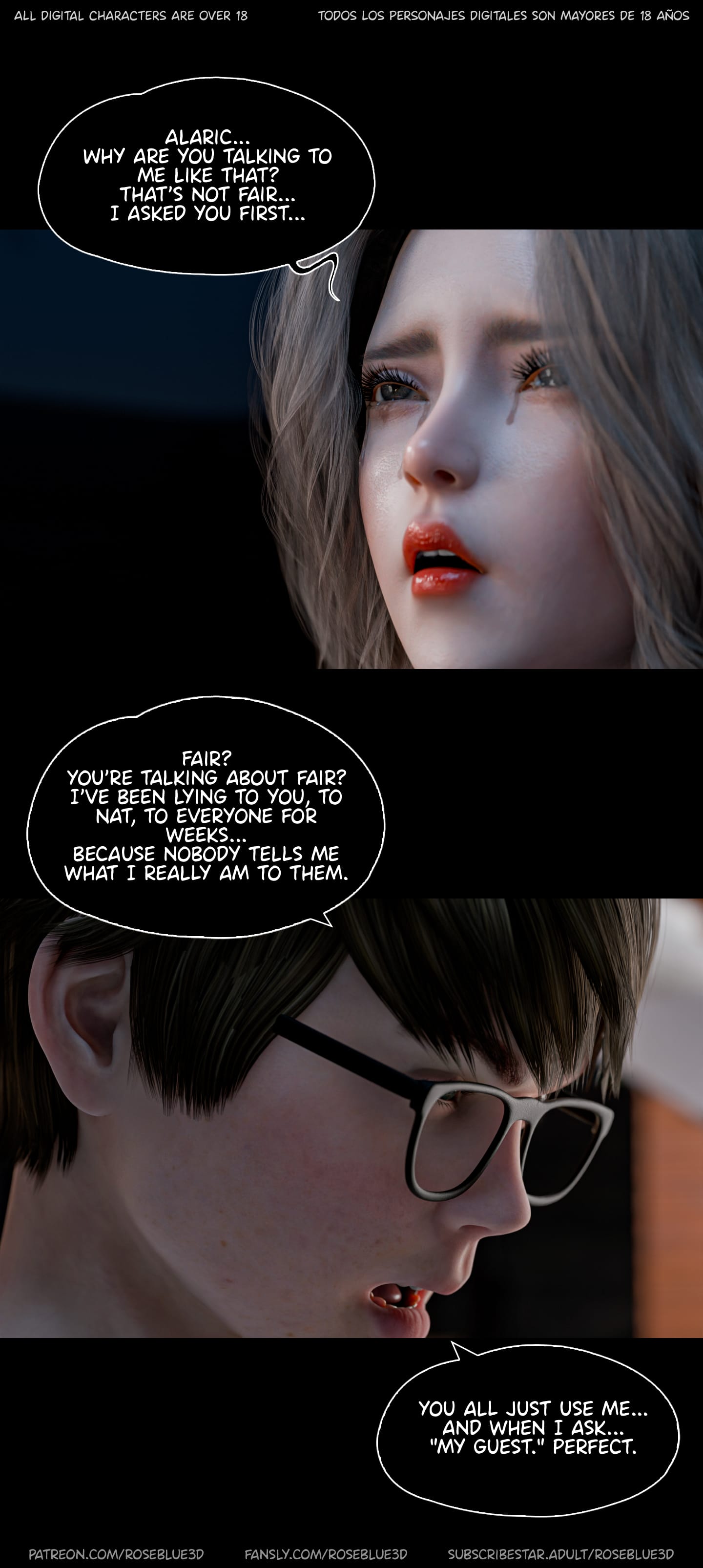 My Neighbor’s Widow [Rose Blue 3D] Chapter 49 - Page 83