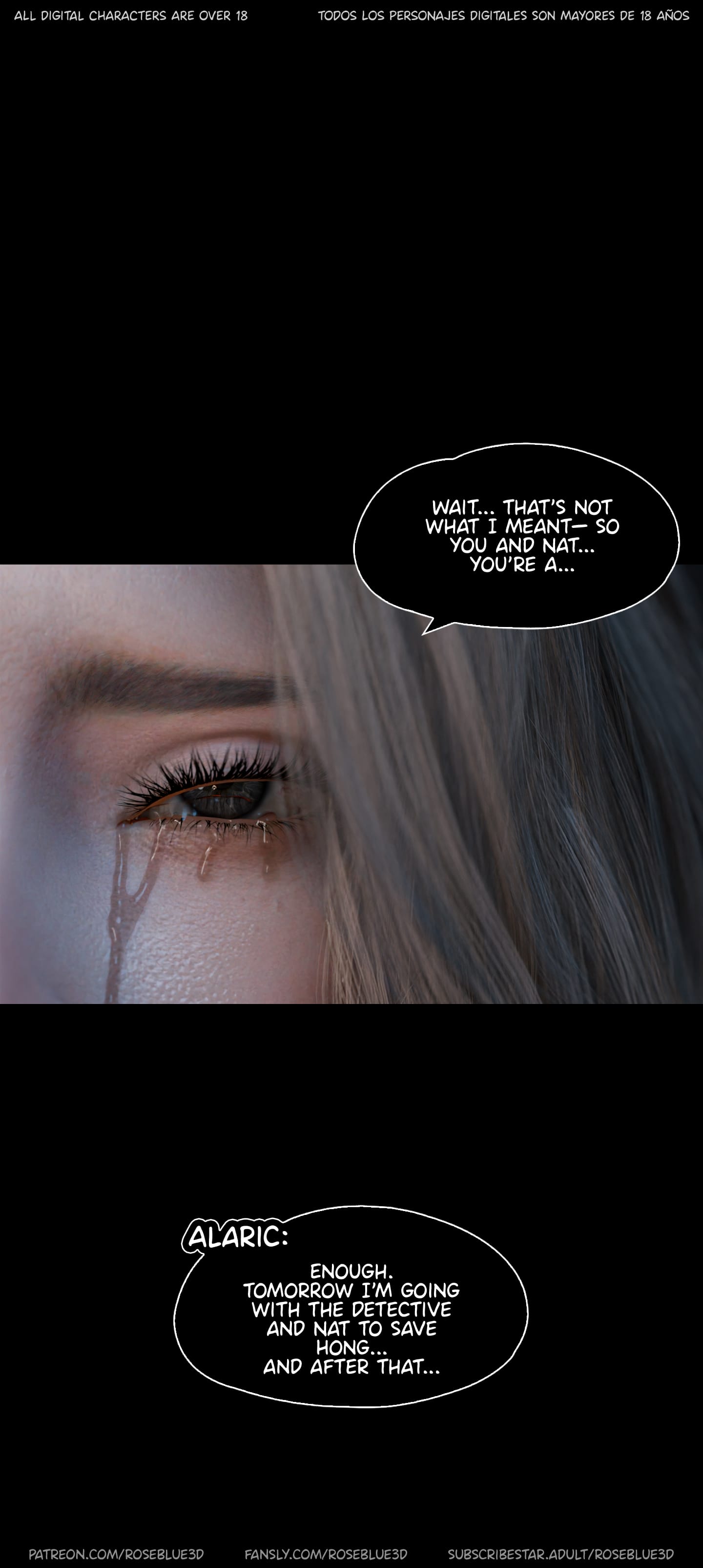 My Neighbor’s Widow [Rose Blue 3D] Chapter 49 - Page 84