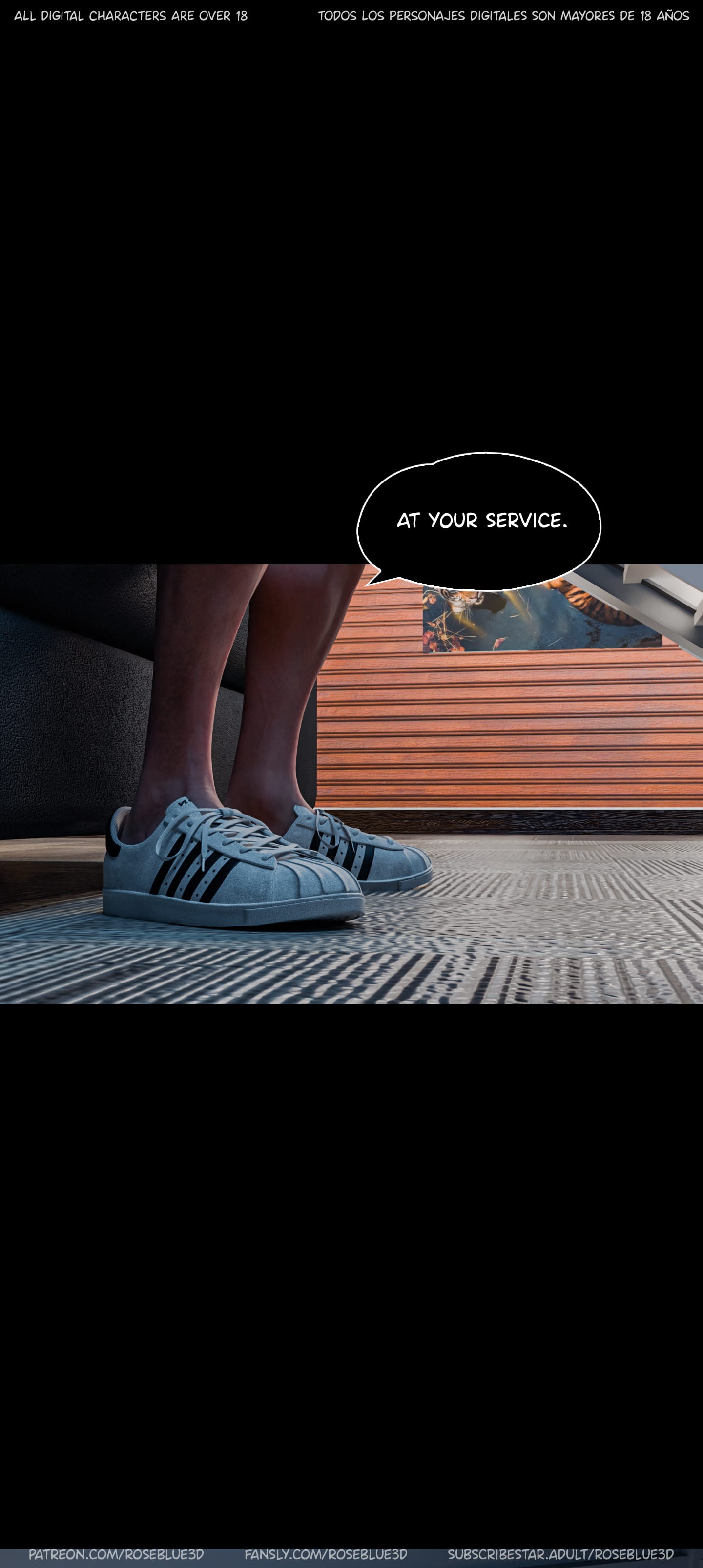 My Neighbor’s Widow [Rose Blue 3D] Chapter 49 - Page 9