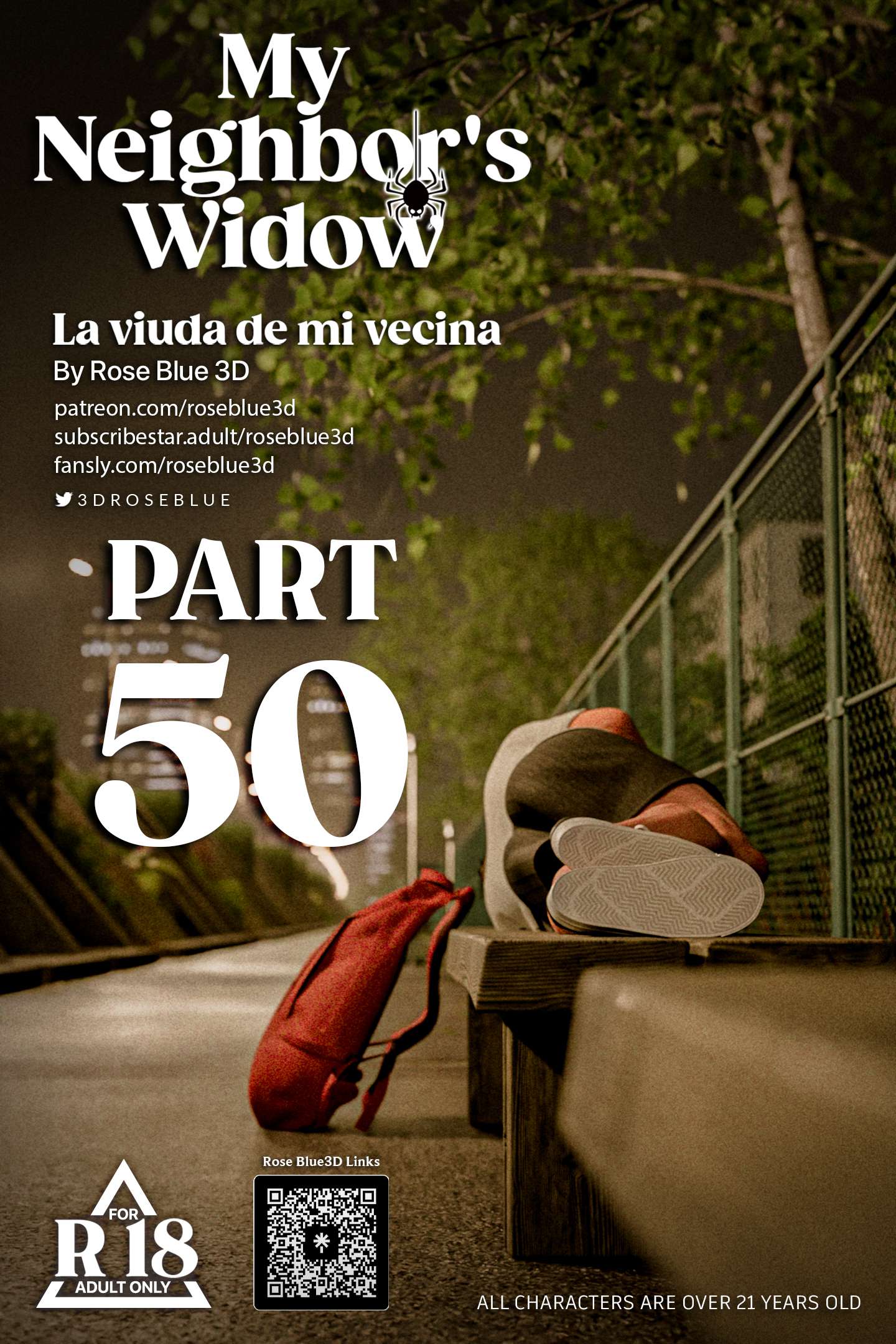 My Neighbor’s Widow [Rose Blue 3D] Chapter 50 - Page 1