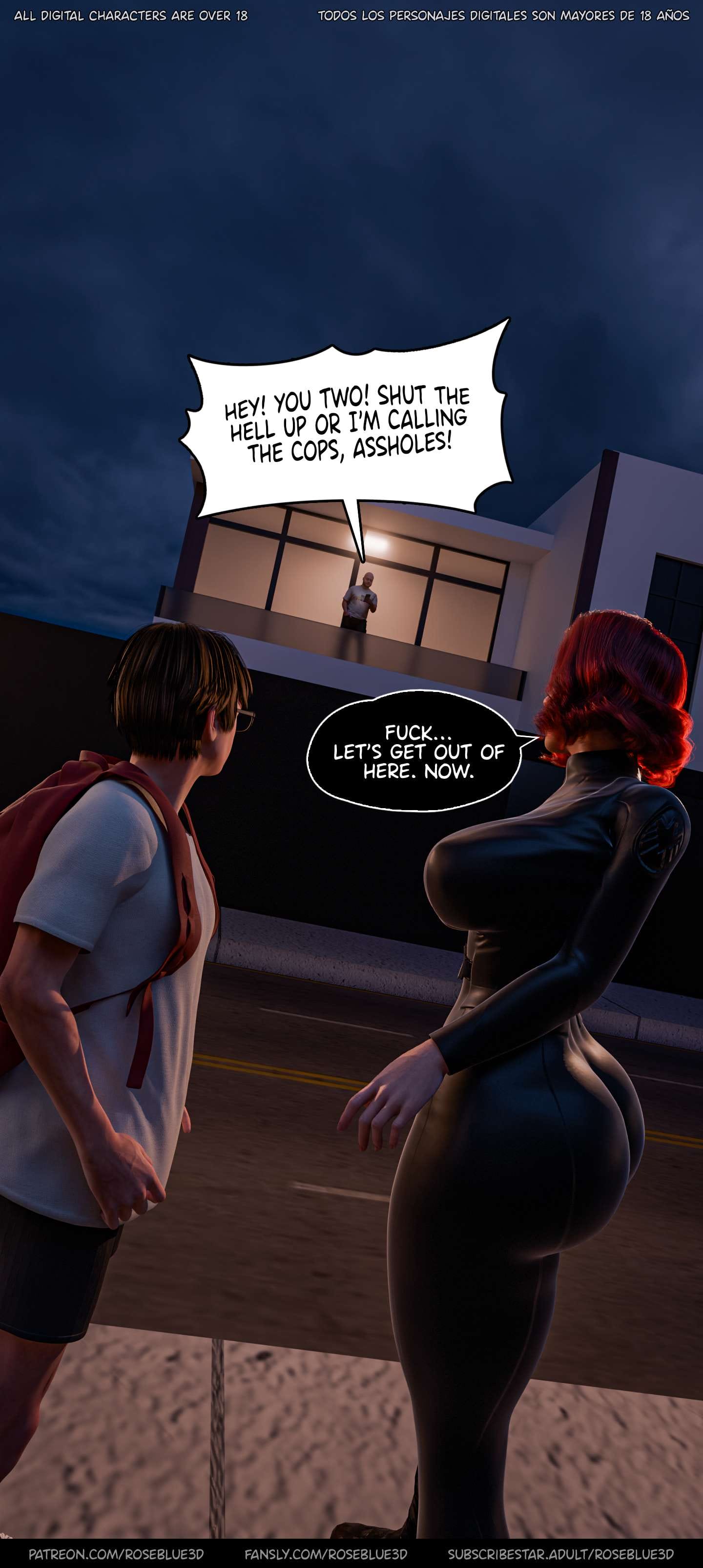 My Neighbor’s Widow [Rose Blue 3D] Chapter 50 - Page 13