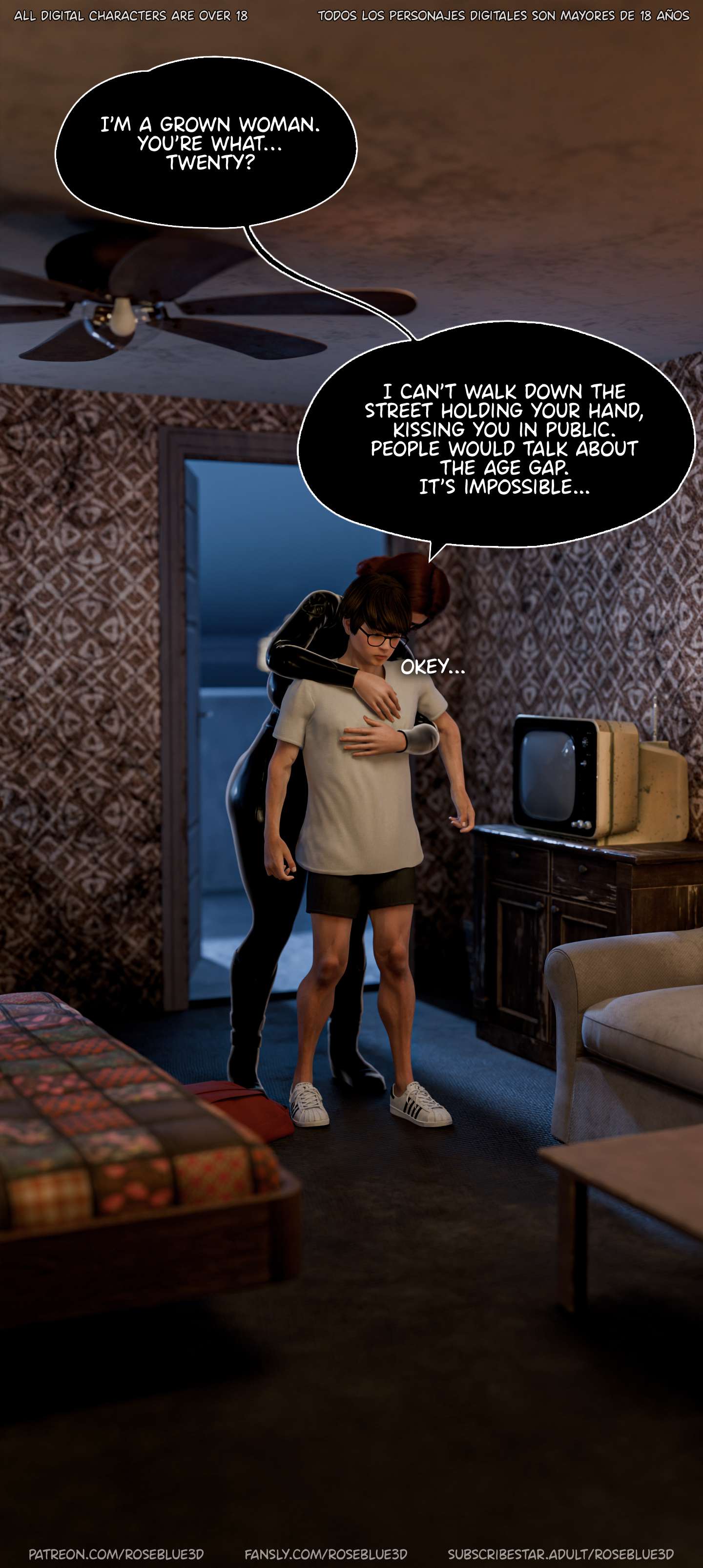 My Neighbor’s Widow [Rose Blue 3D] Chapter 50 - Page 36