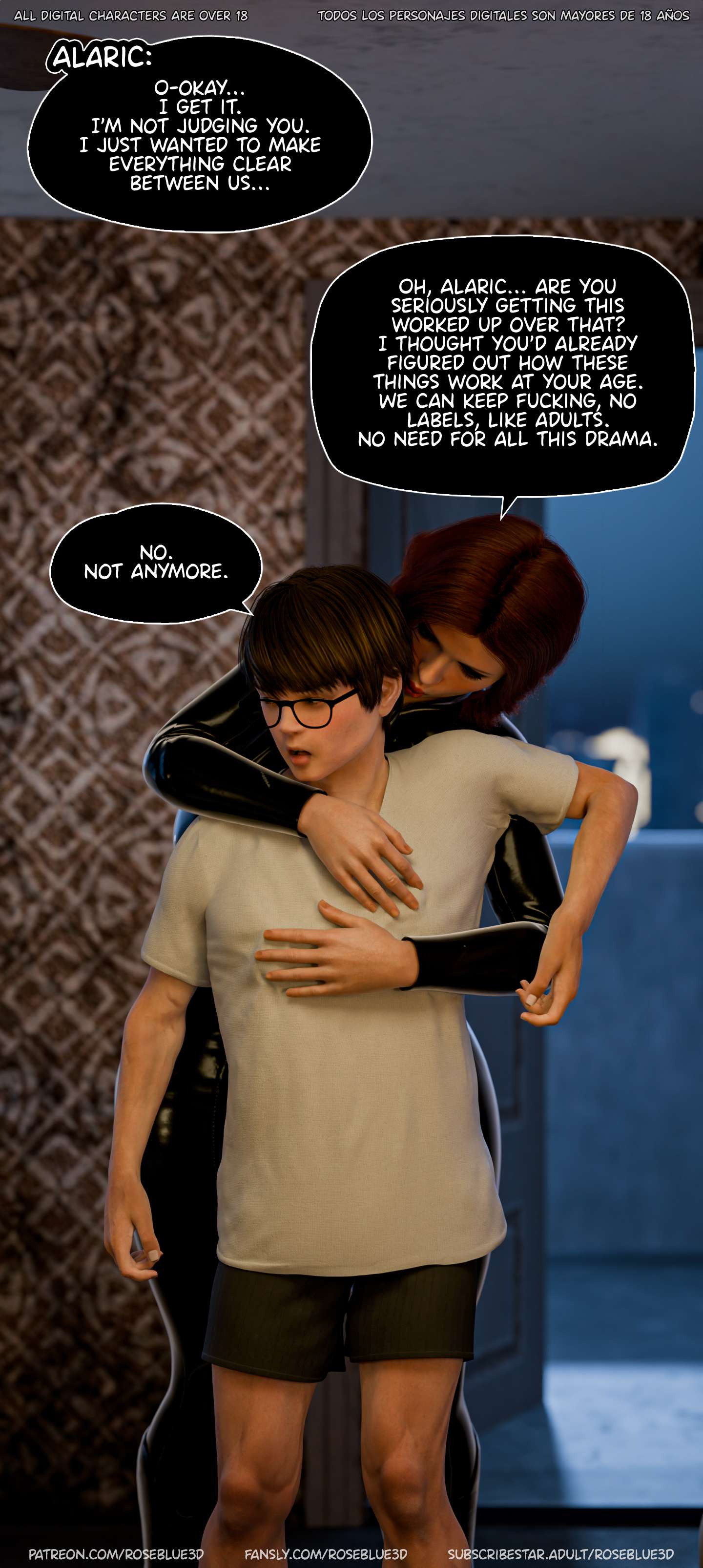 My Neighbor’s Widow [Rose Blue 3D] Chapter 50 - Page 37