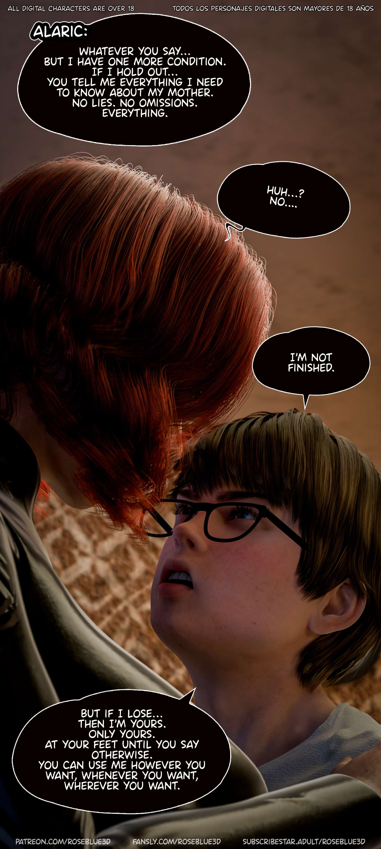 My Neighbor’s Widow [Rose Blue 3D] Chapter 50 - Page 47