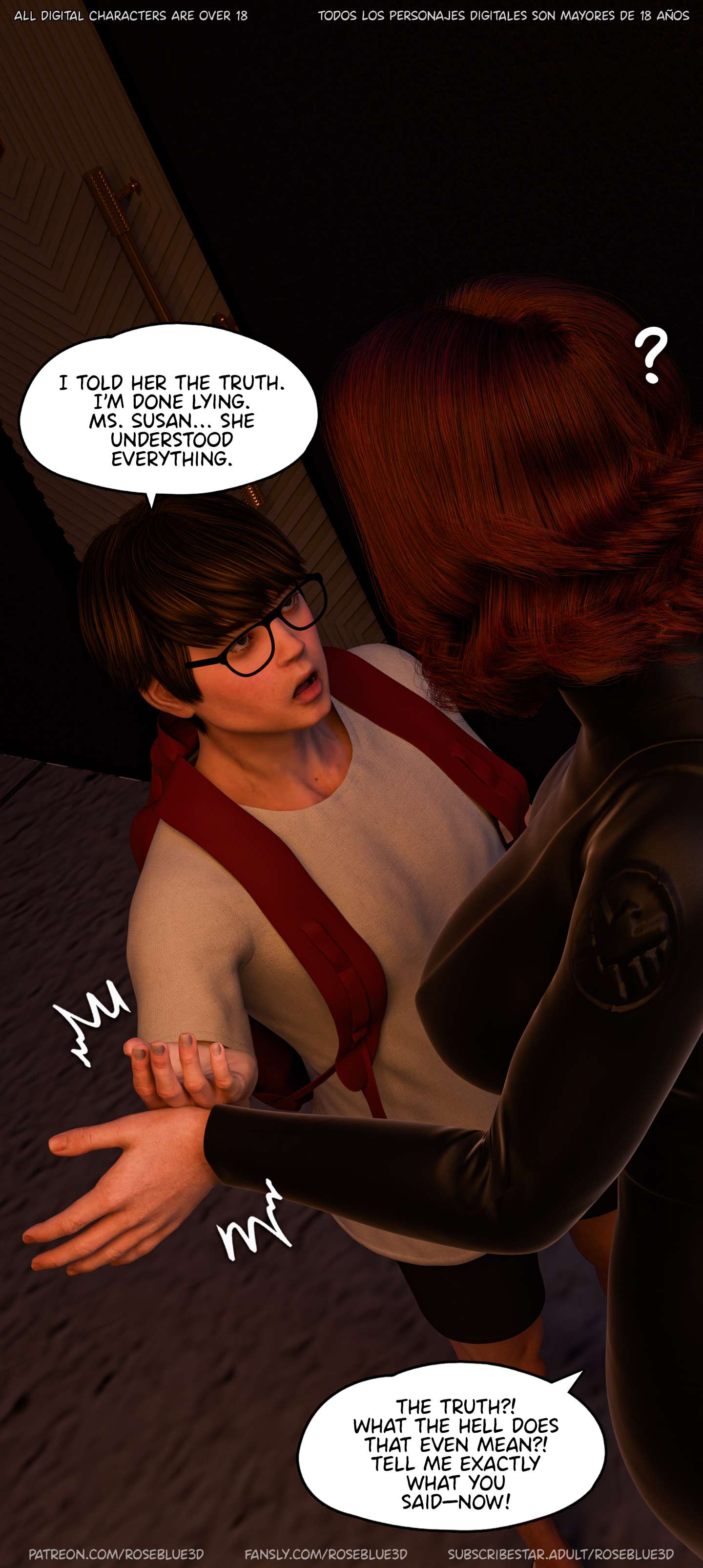 My Neighbor’s Widow [Rose Blue 3D] Chapter 50 - Page 7