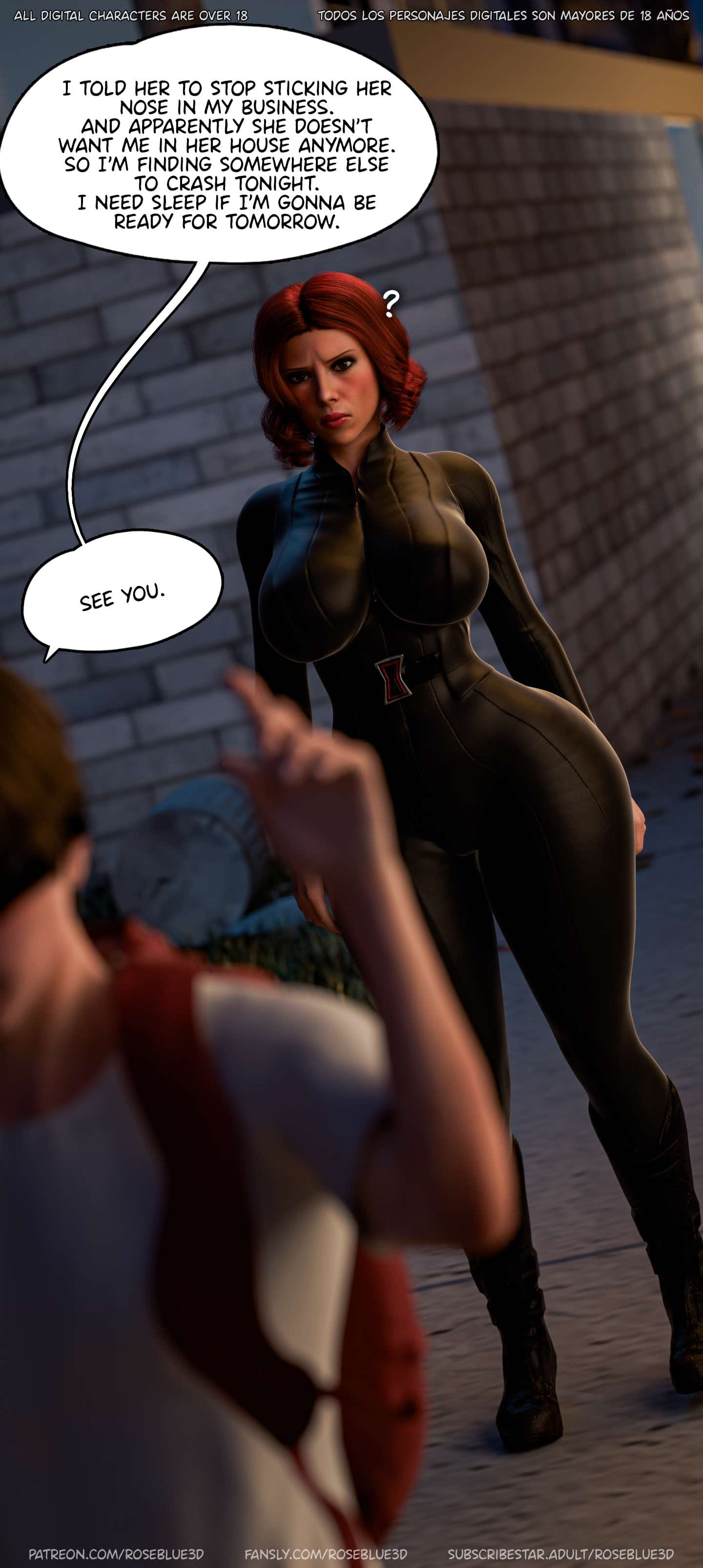 My Neighbor’s Widow [Rose Blue 3D] Chapter 50 - Page 8