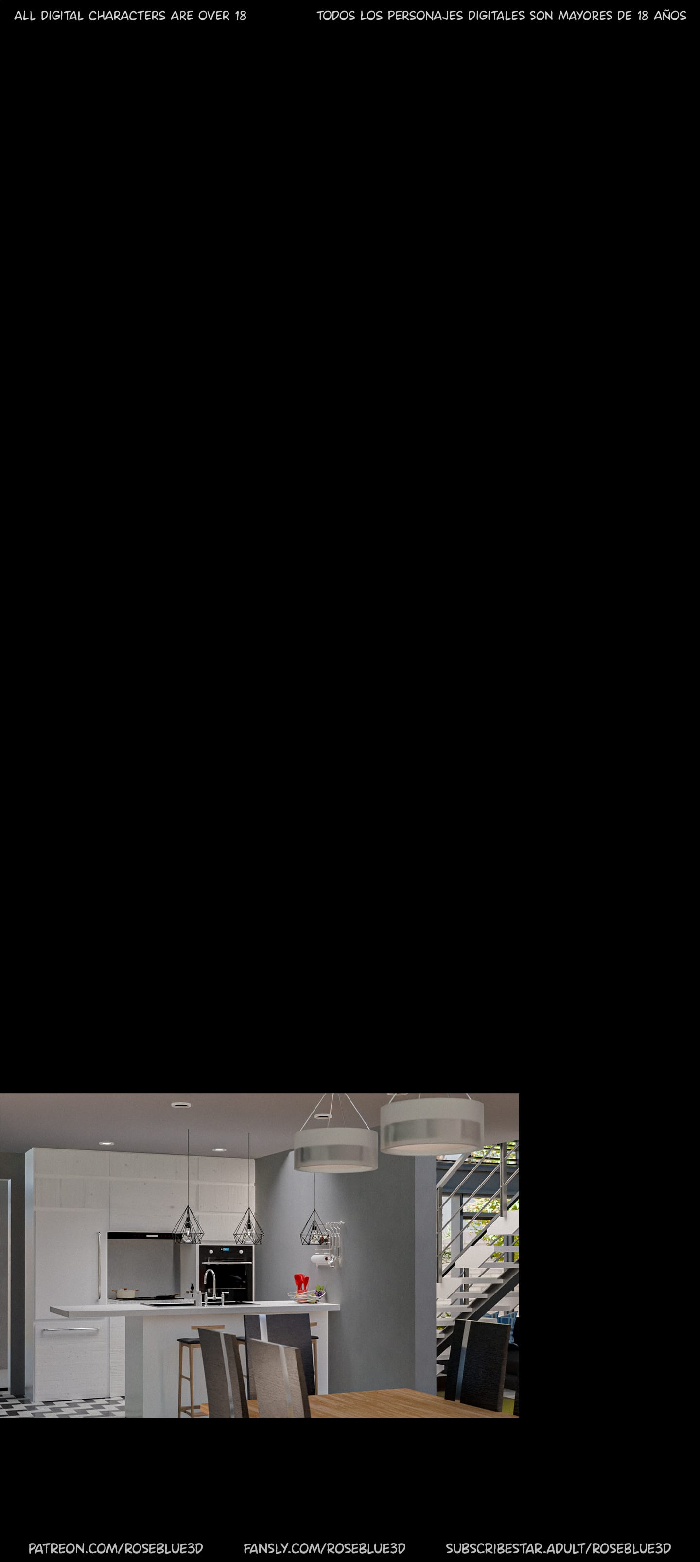 My Neighbor’s Widow [Rose Blue 3D] Chapter 51 - Page 7