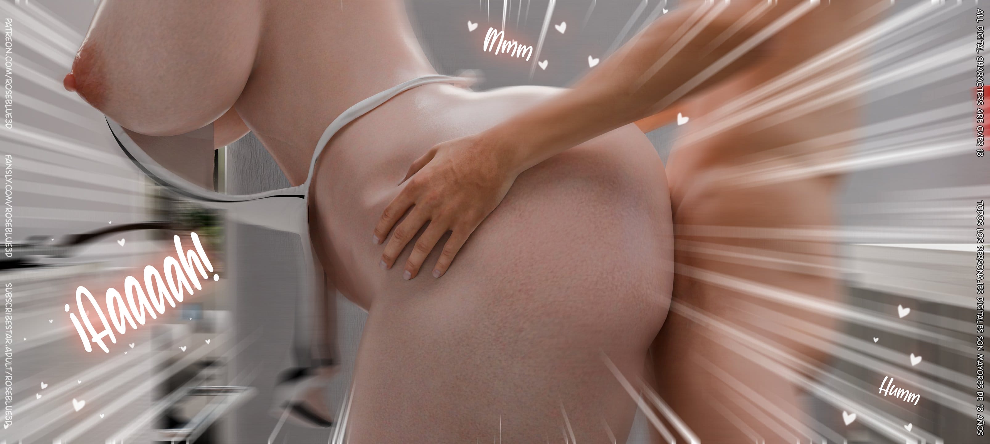 My Neighbor’s Widow [Rose Blue 3D] Chapter 51 - Page 17