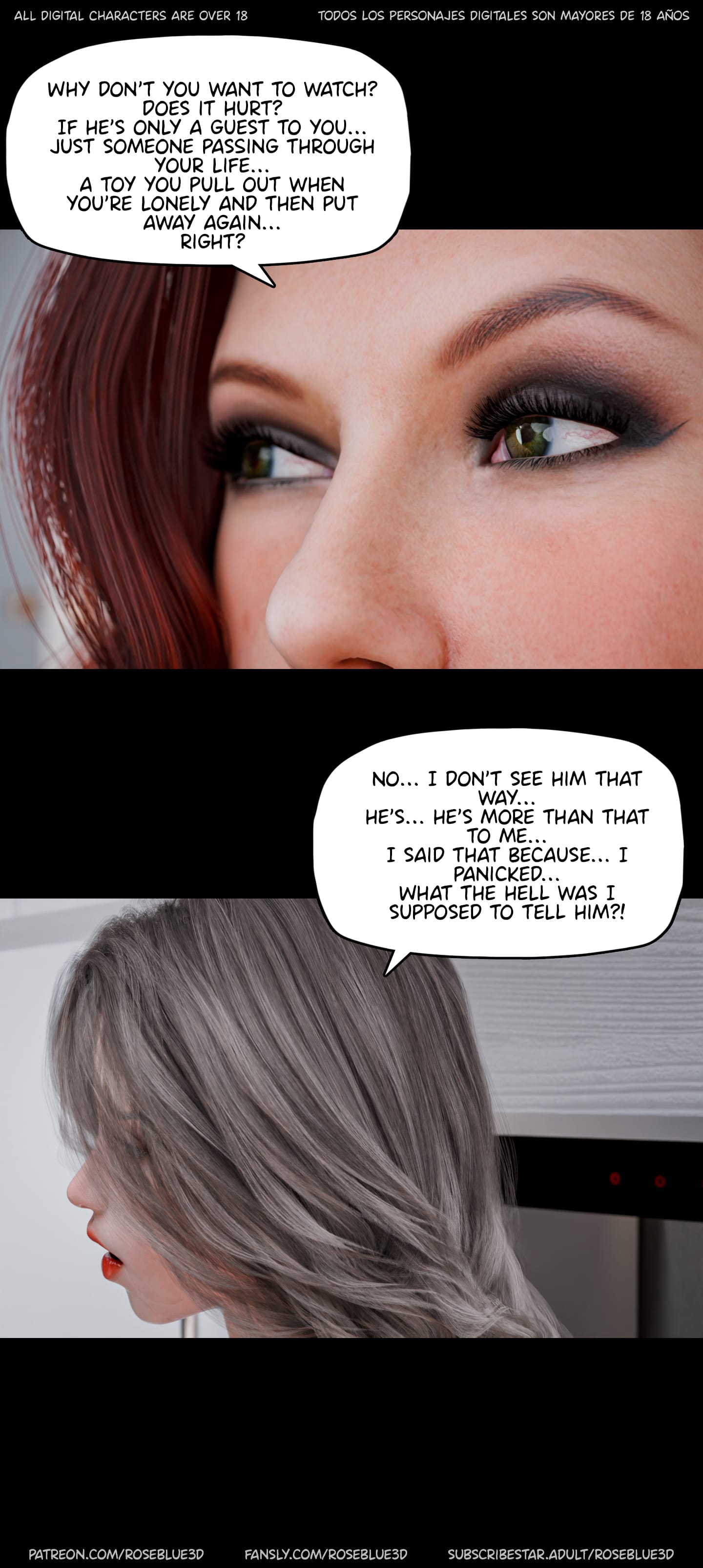 My Neighbor’s Widow [Rose Blue 3D] Chapter 51 - Page 45