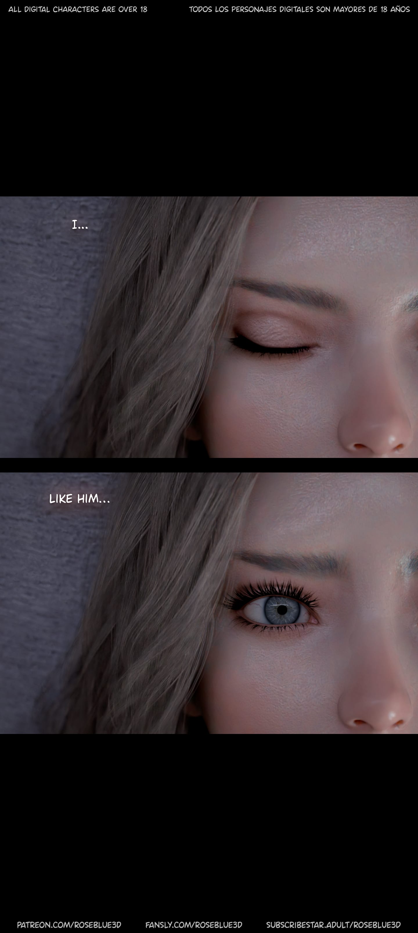 My Neighbor’s Widow [Rose Blue 3D] Chapter 51 - Page 134