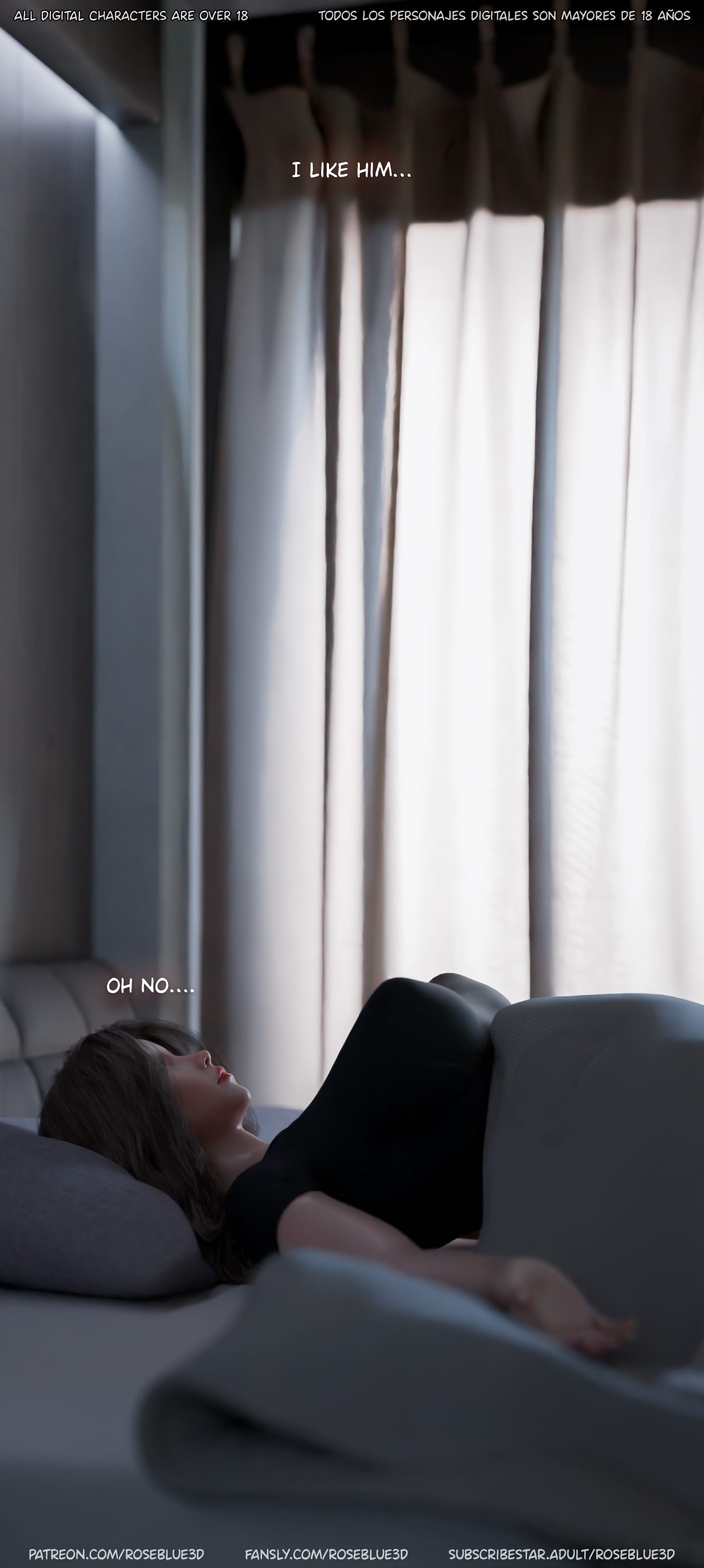 My Neighbor’s Widow [Rose Blue 3D] Chapter 51 - Page 135