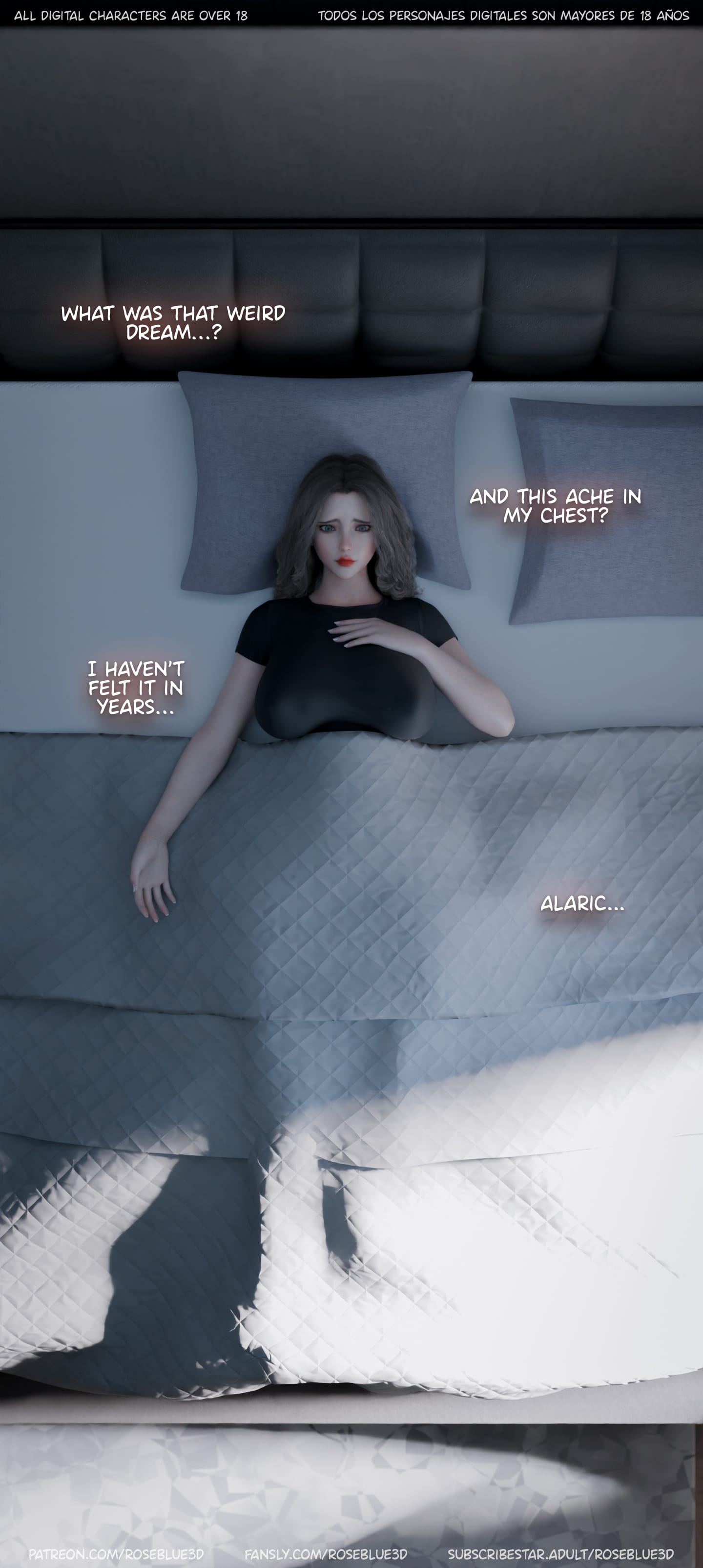 My Neighbor’s Widow [Rose Blue 3D] Chapter 51 - Page 136