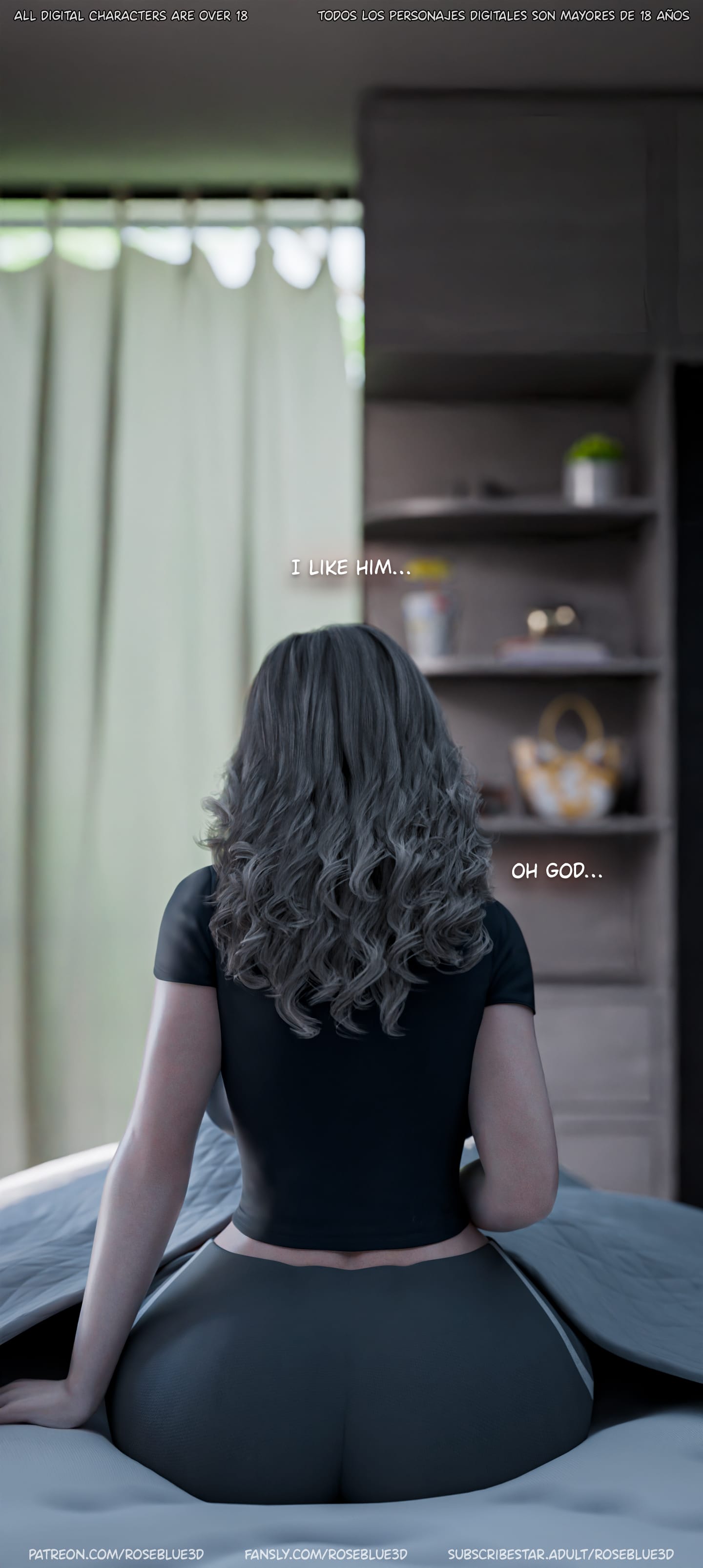 My Neighbor’s Widow [Rose Blue 3D] Chapter 51 - Page 137