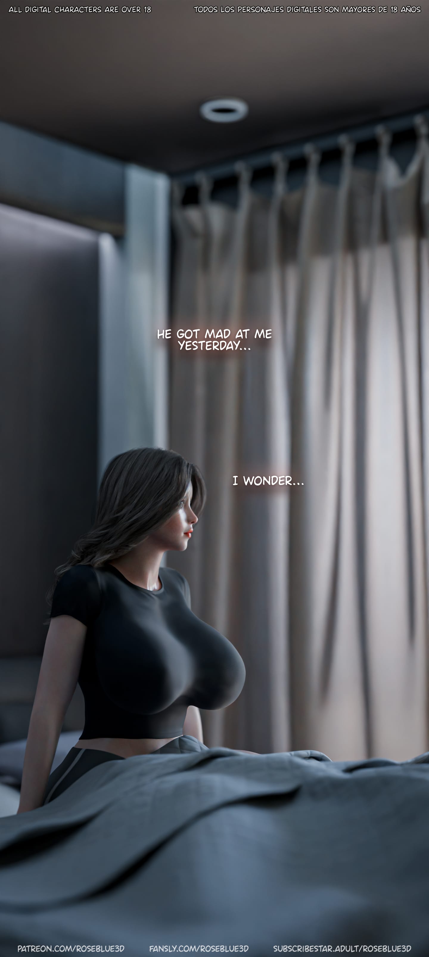 My Neighbor’s Widow [Rose Blue 3D] Chapter 51 - Page 138