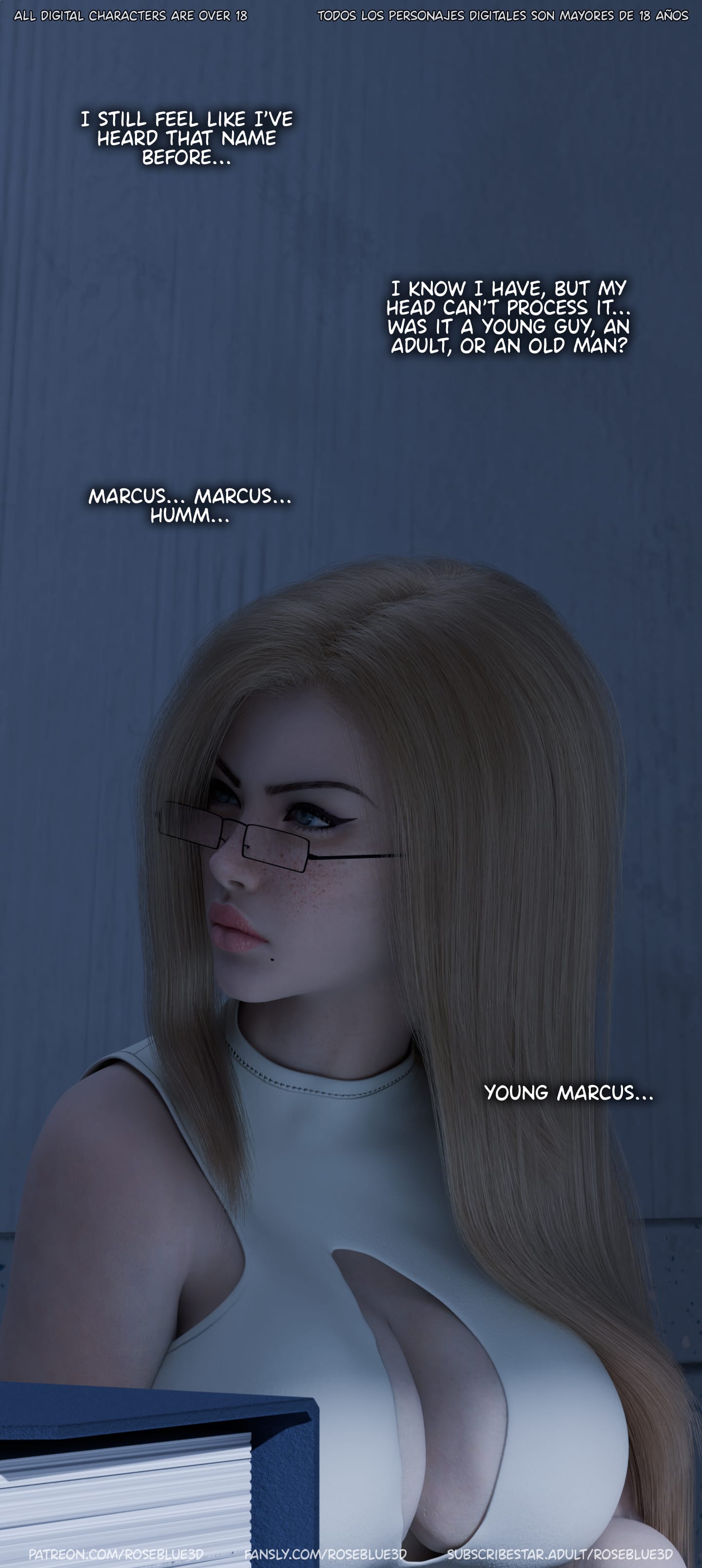 My Neighbor’s Widow [Rose Blue 3D] Chapter 52 - Page 12