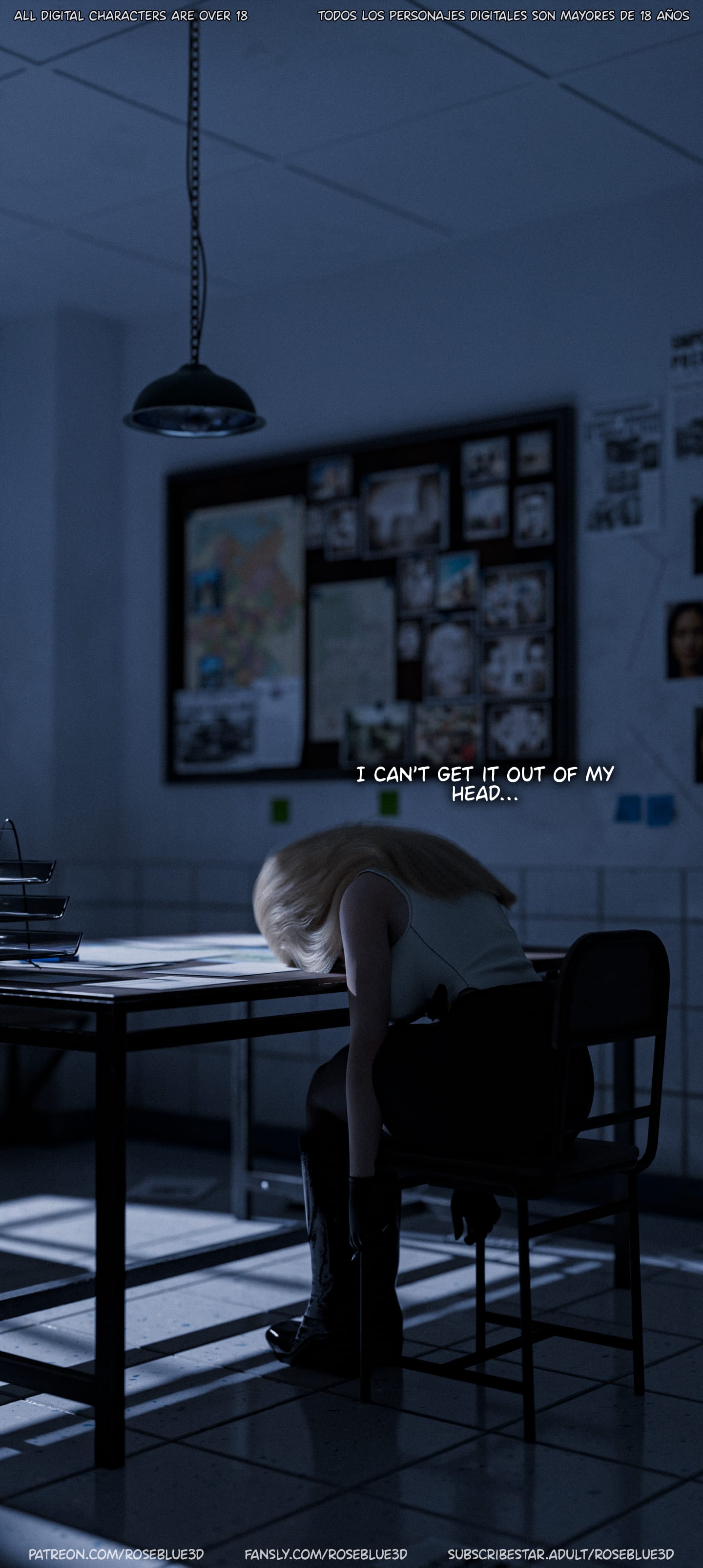 My Neighbor’s Widow [Rose Blue 3D] Chapter 52 - Page 5