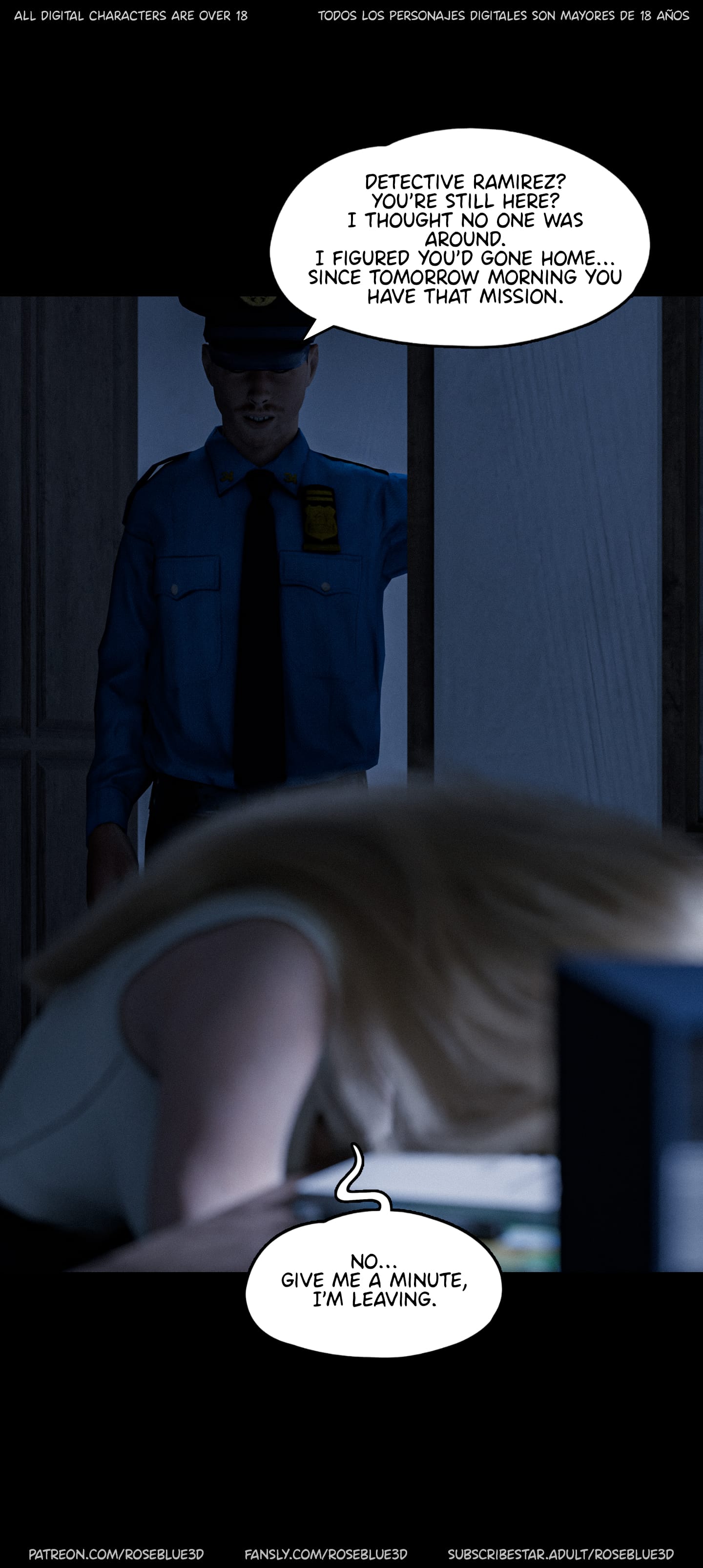 My Neighbor’s Widow [Rose Blue 3D] Chapter 52 - Page 6