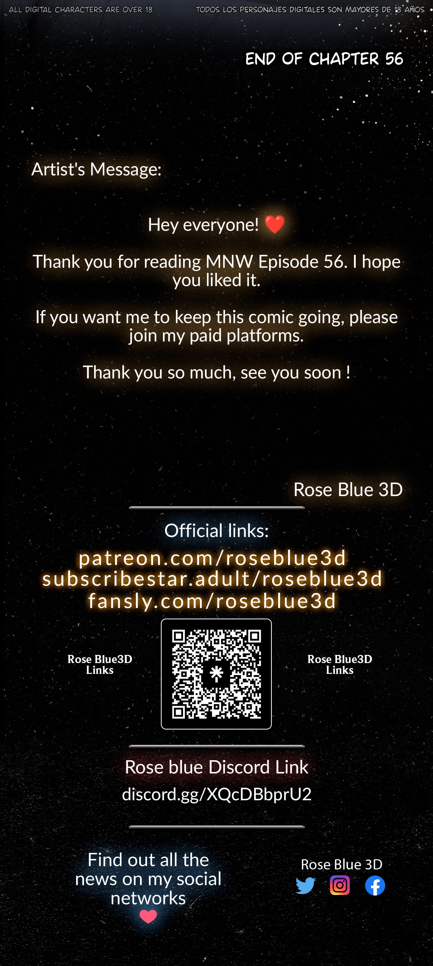 My Neighbor’s Widow [Rose Blue 3D] Chapter 56 - Page 108