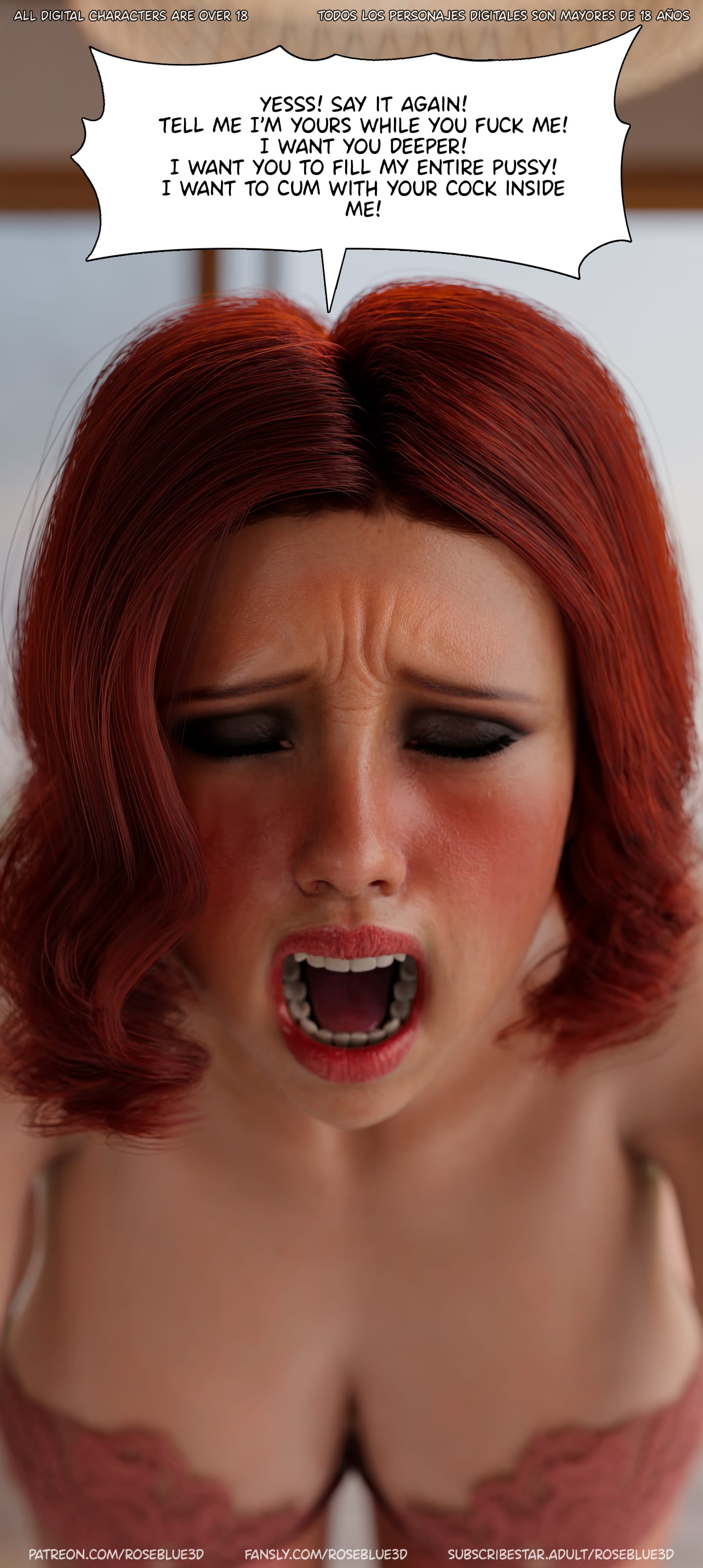 My Neighbor’s Widow [Rose Blue 3D] Chapter 56 - Page 19