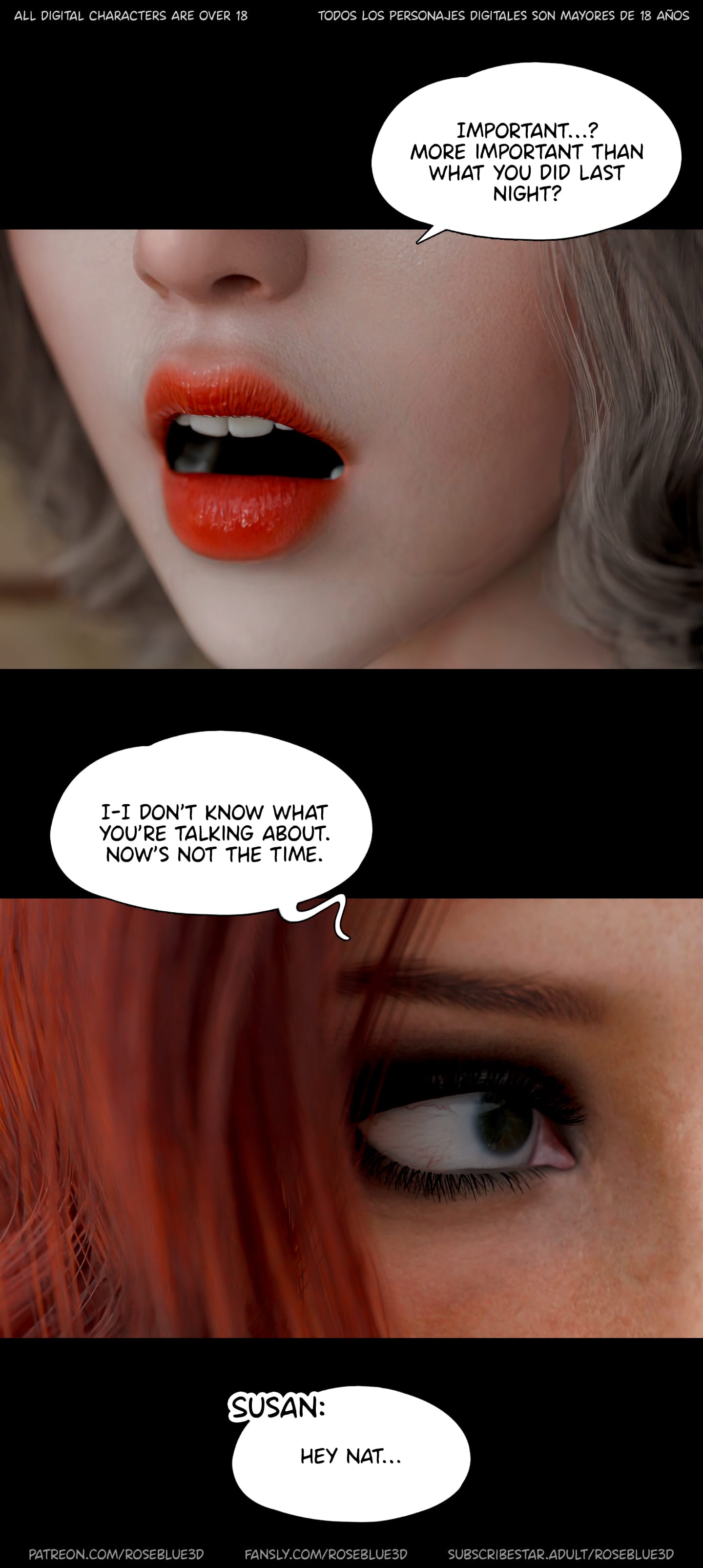 My Neighbor’s Widow [Rose Blue 3D] Chapter 56 - Page 32