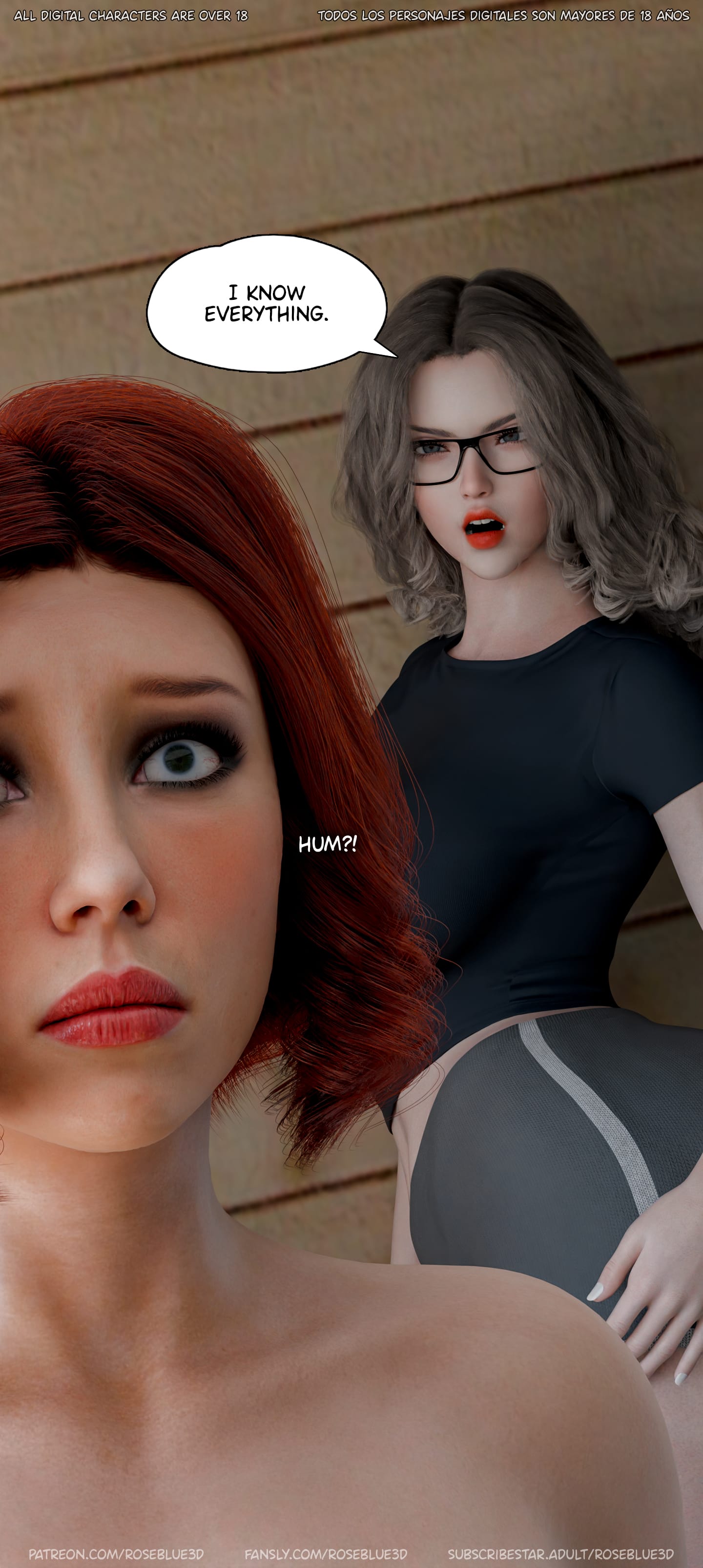 My Neighbor’s Widow [Rose Blue 3D] Chapter 56 - Page 33