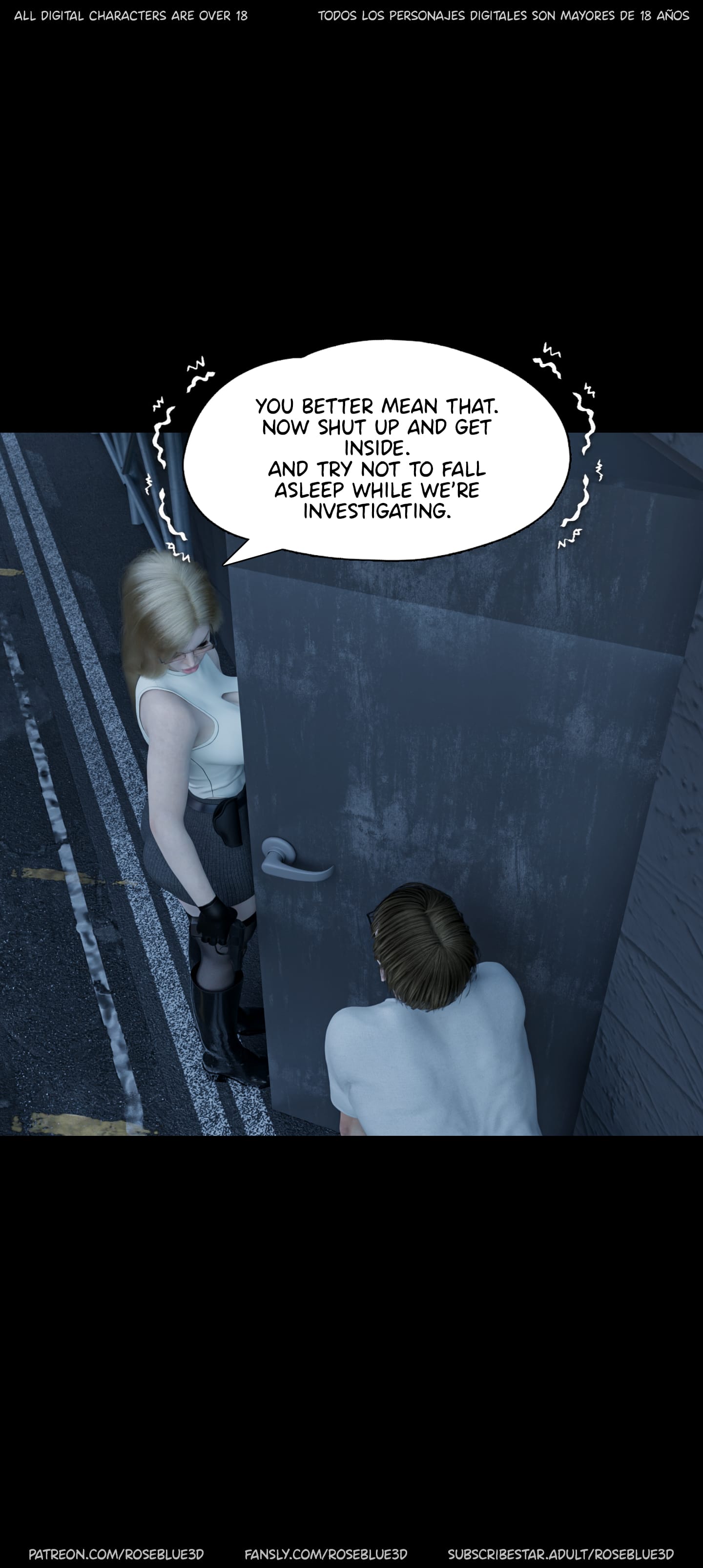 My Neighbor’s Widow [Rose Blue 3D] Chapter 56 - Page 45