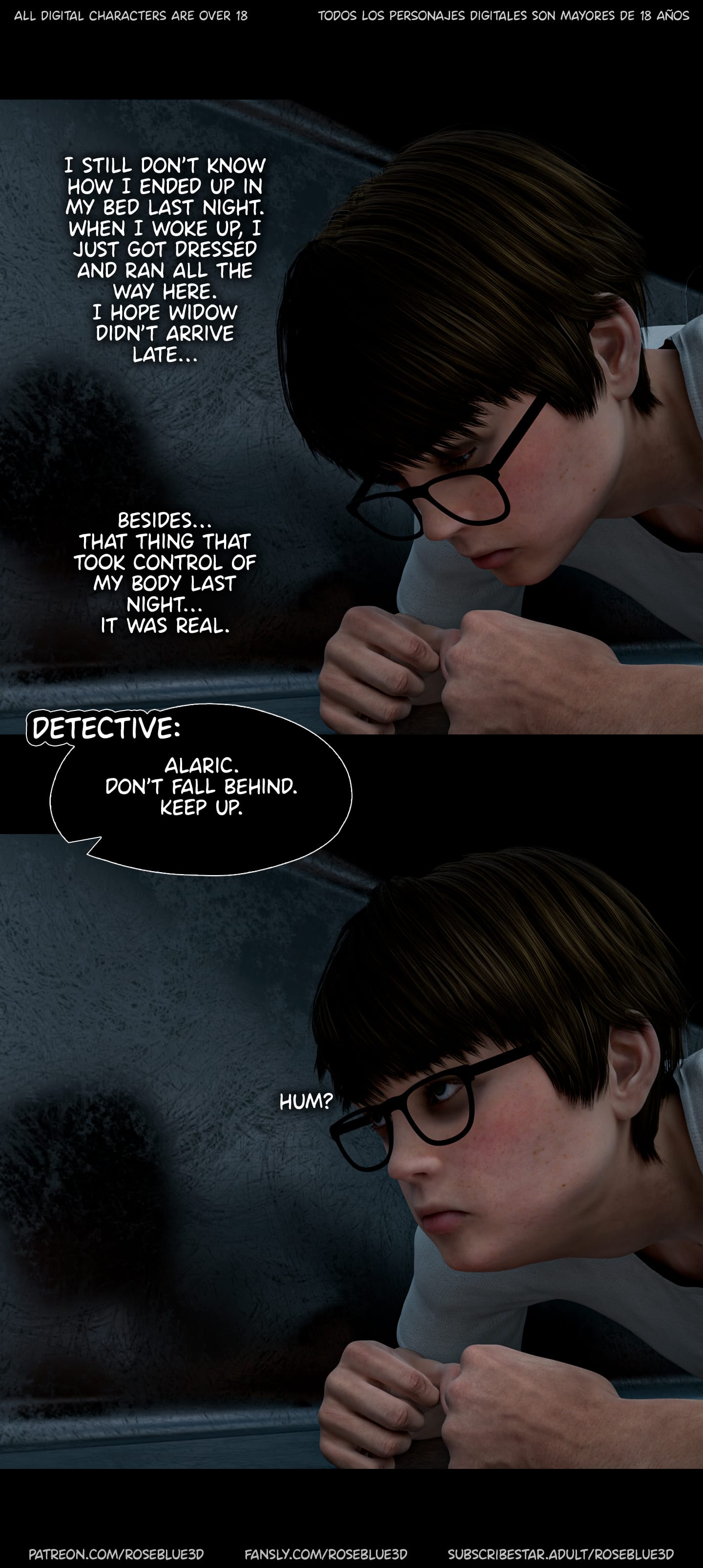 My Neighbor’s Widow [Rose Blue 3D] Chapter 56 - Page 49