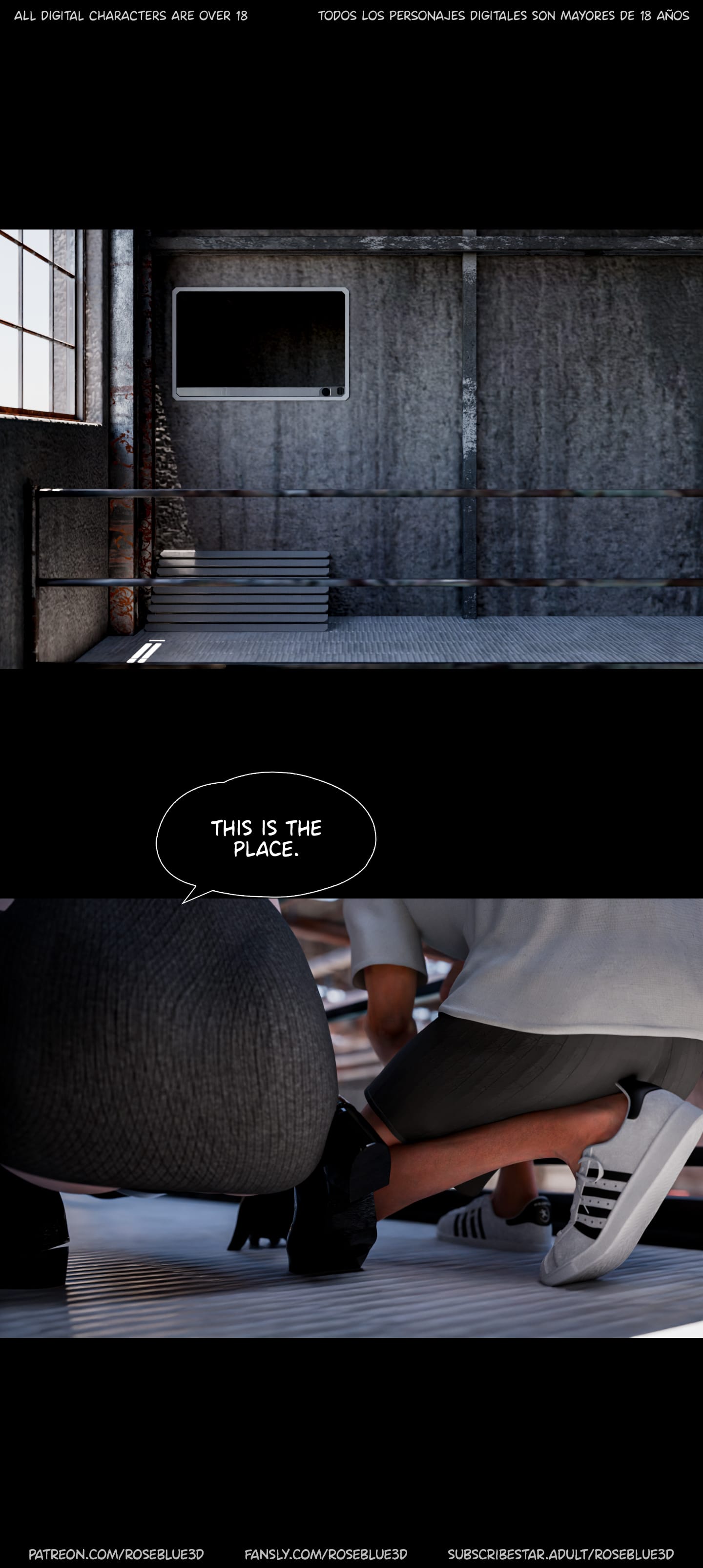 My Neighbor’s Widow [Rose Blue 3D] Chapter 56 - Page 57