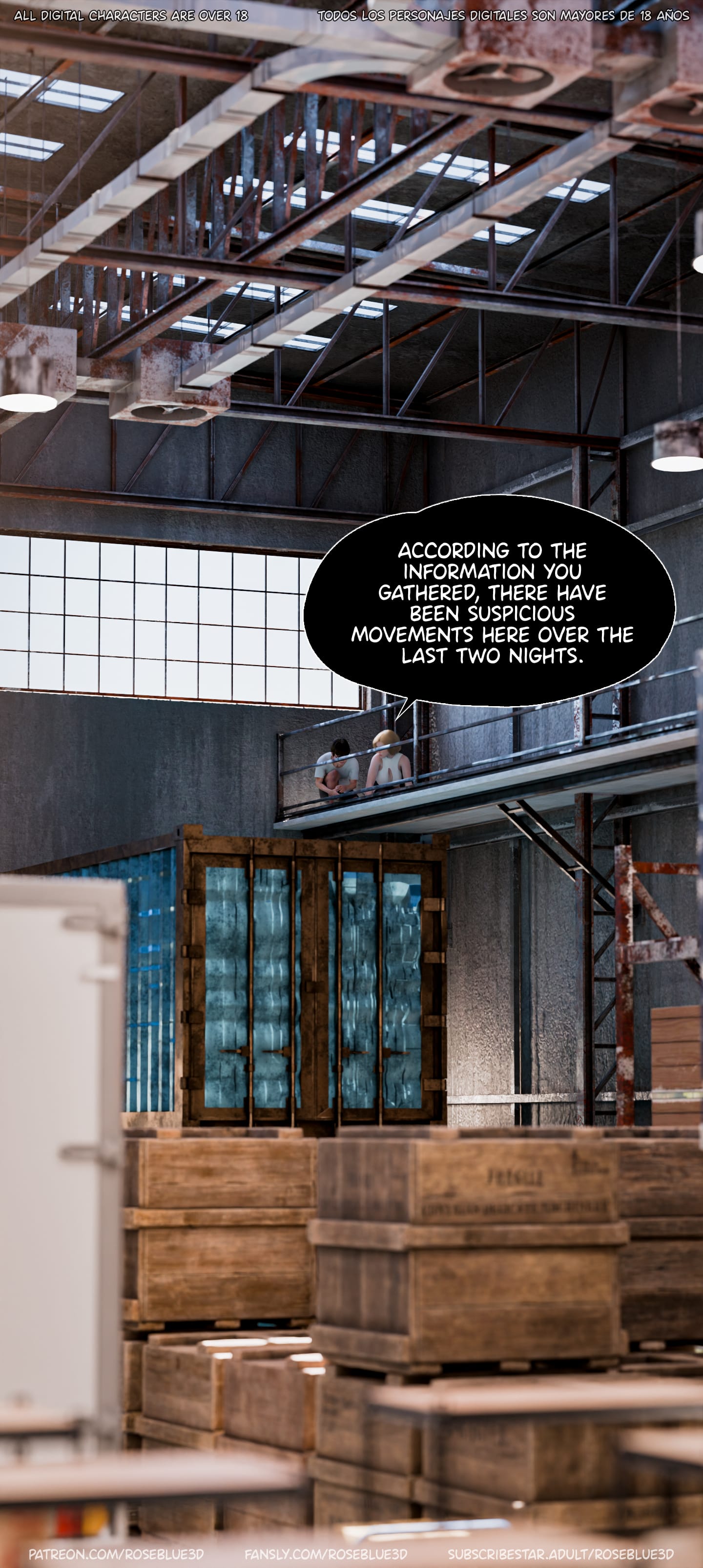 My Neighbor’s Widow [Rose Blue 3D] Chapter 56 - Page 58