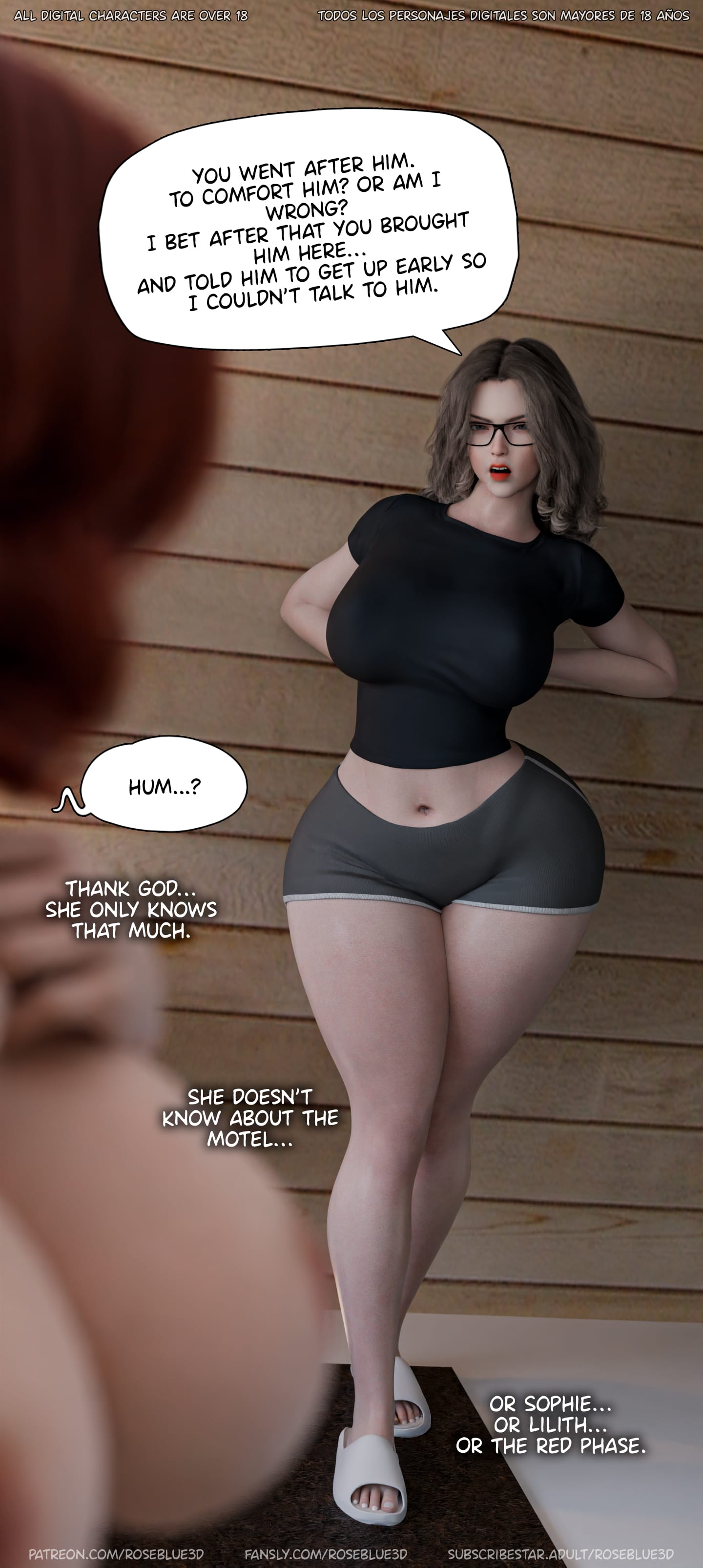 My Neighbor’s Widow [Rose Blue 3D] Chapter 56 - Page 63