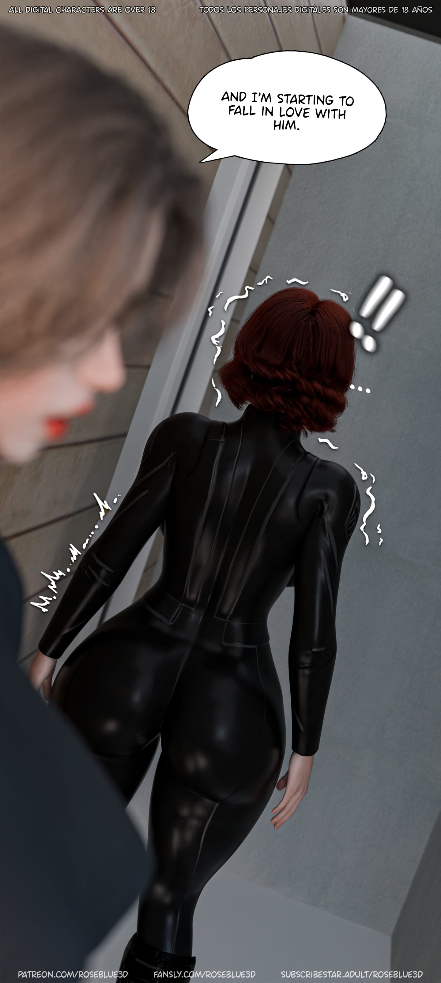 My Neighbor’s Widow [Rose Blue 3D] Chapter 56 - Page 71