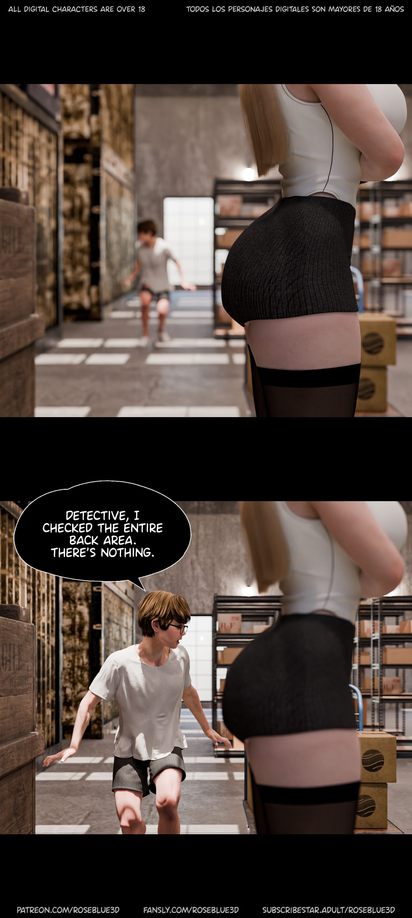 My Neighbor’s Widow [Rose Blue 3D] Chapter 56 - Page 73