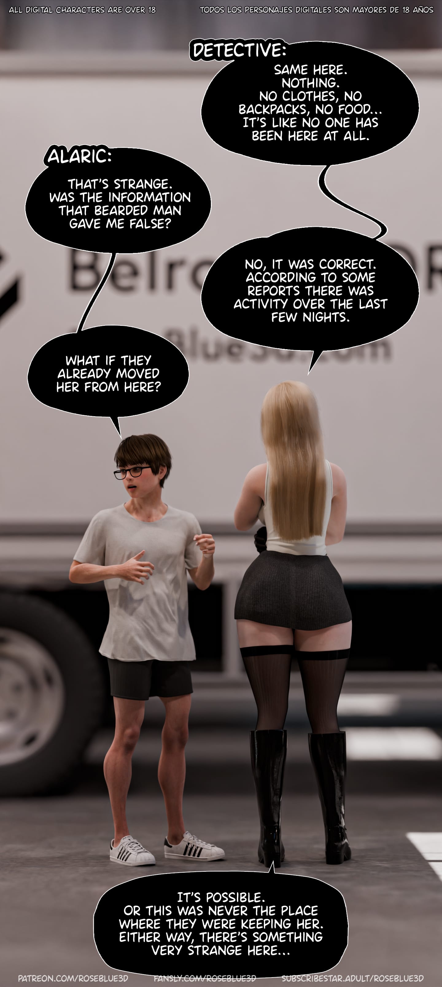 My Neighbor’s Widow [Rose Blue 3D] Chapter 56 - Page 74