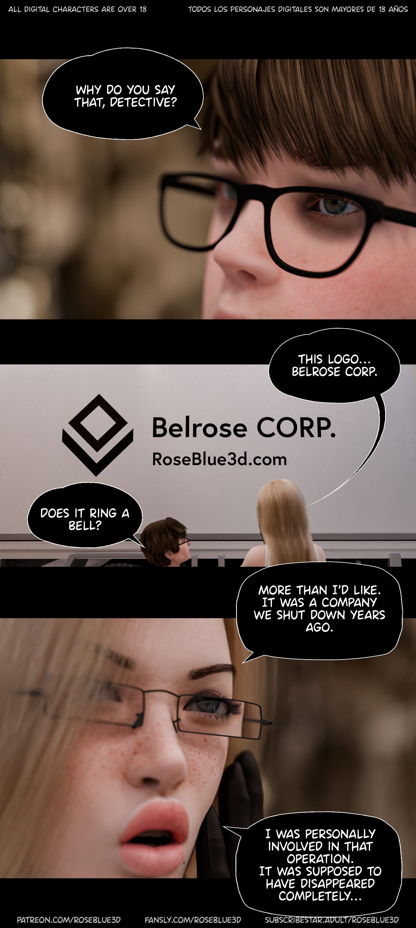 My Neighbor’s Widow [Rose Blue 3D] Chapter 56 - Page 75