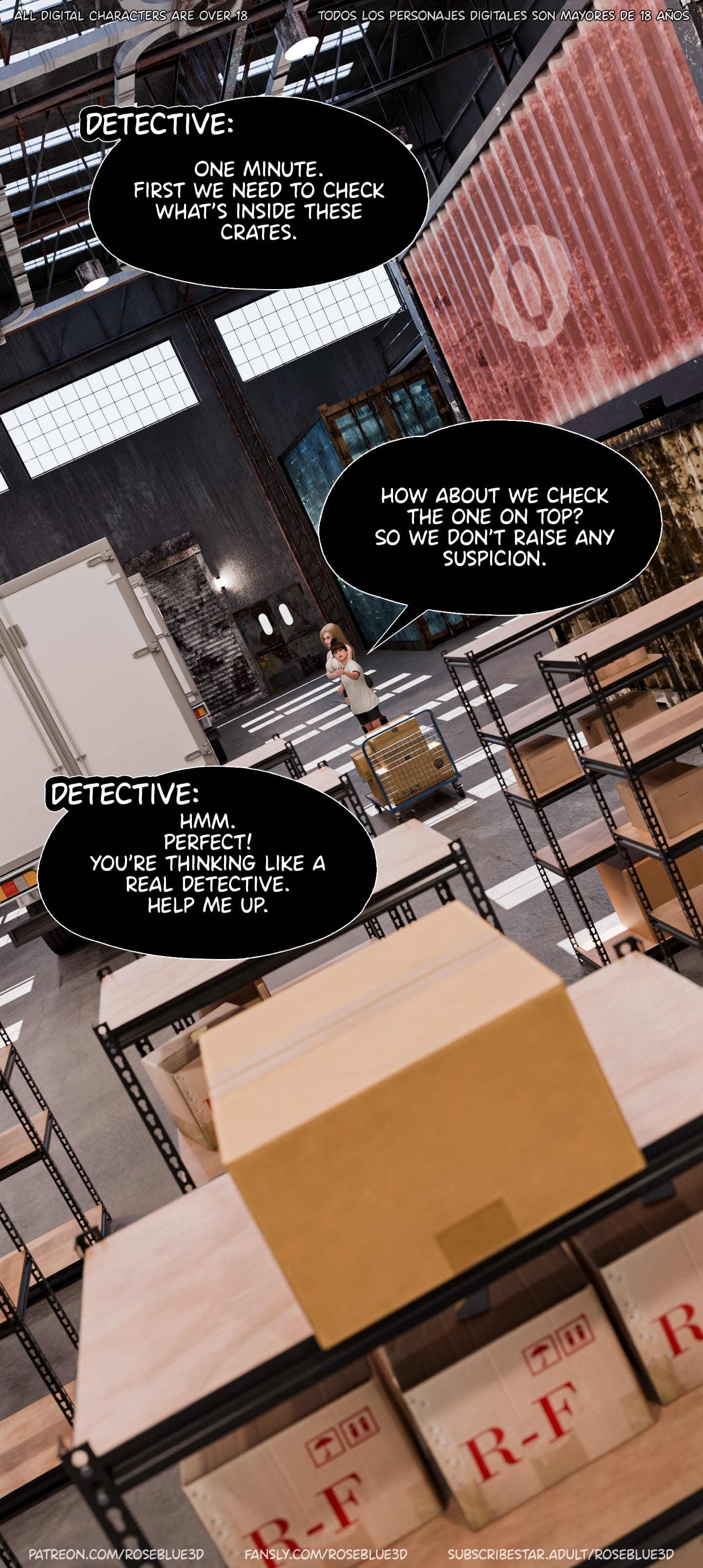 My Neighbor’s Widow [Rose Blue 3D] Chapter 56 - Page 77