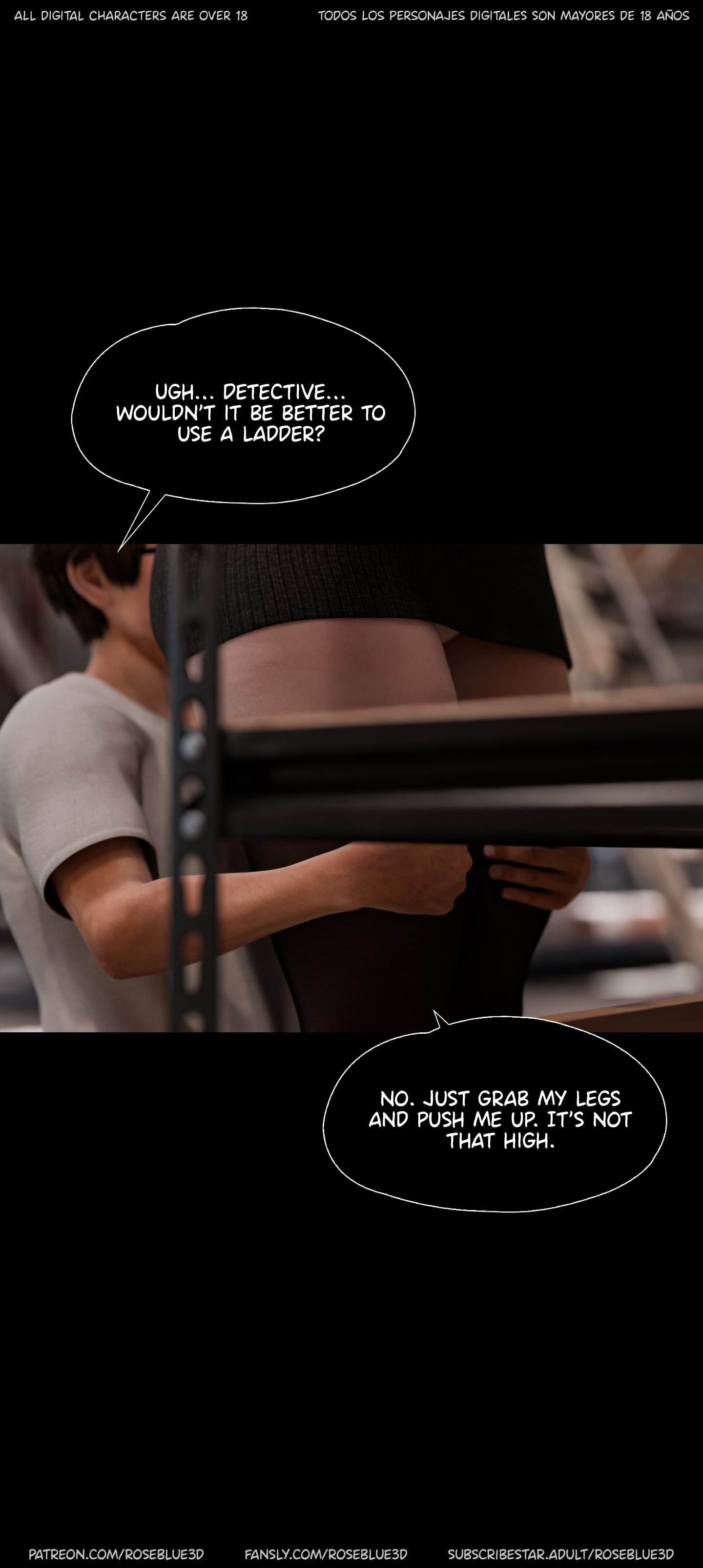 My Neighbor’s Widow [Rose Blue 3D] Chapter 56 - Page 78