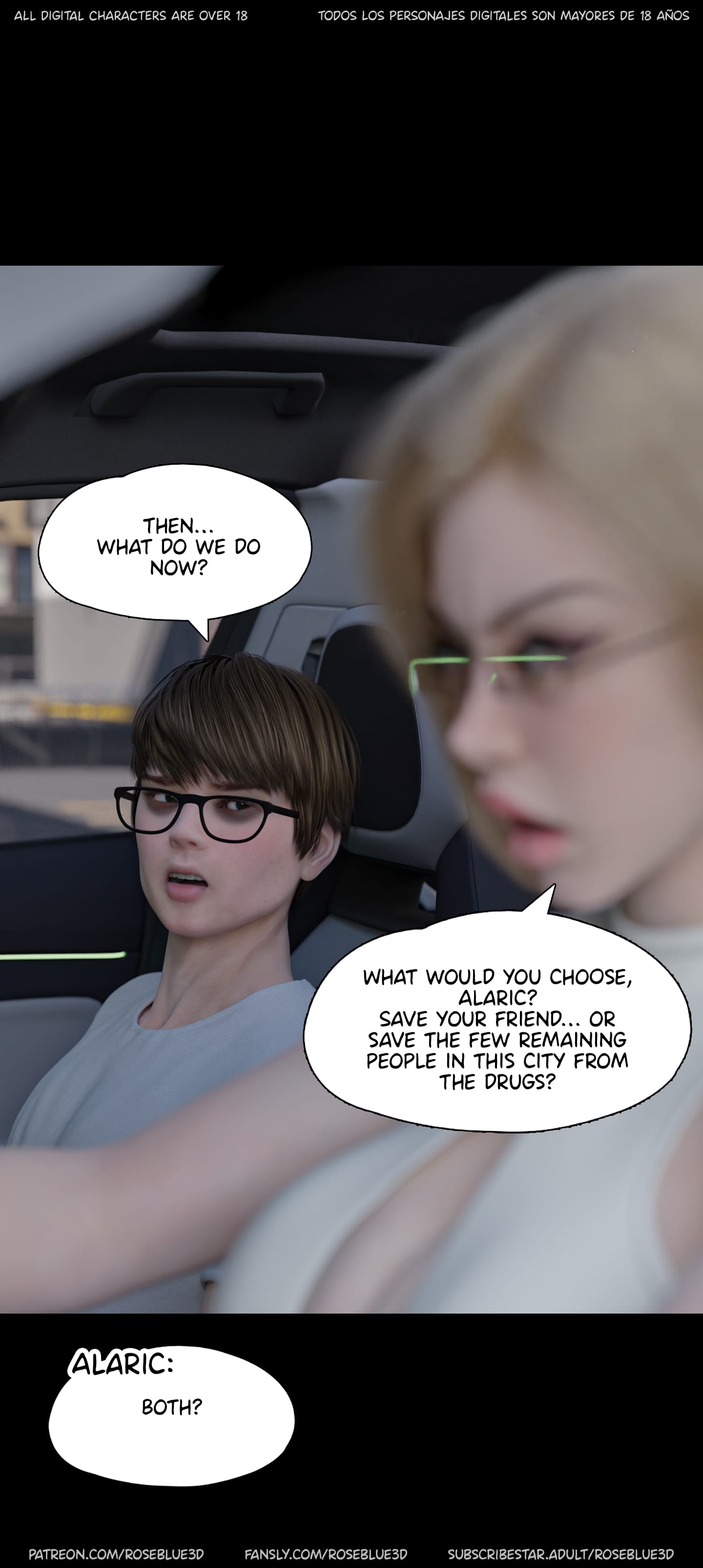 My Neighbor’s Widow [Rose Blue 3D] Chapter 56 - Page 91
