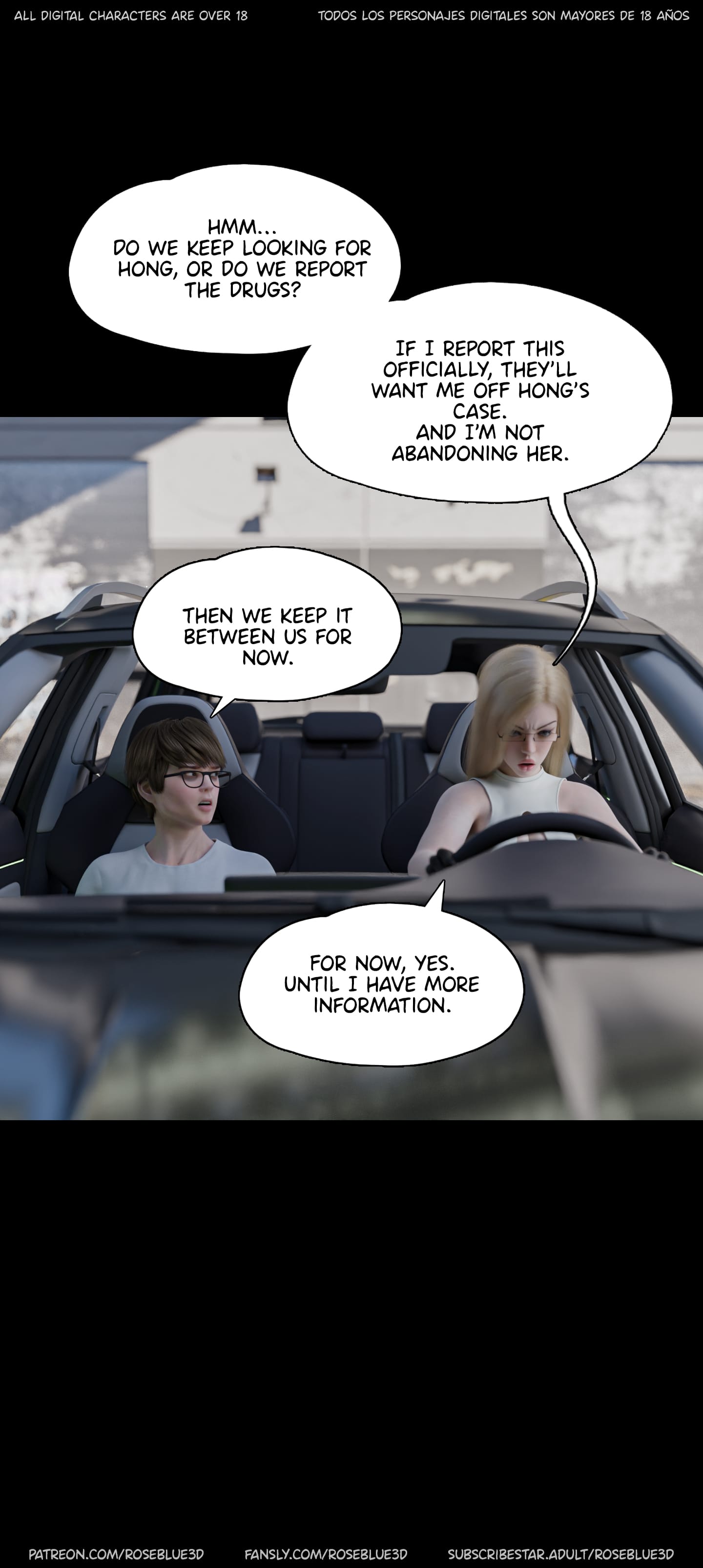 My Neighbor’s Widow [Rose Blue 3D] Chapter 56 - Page 92