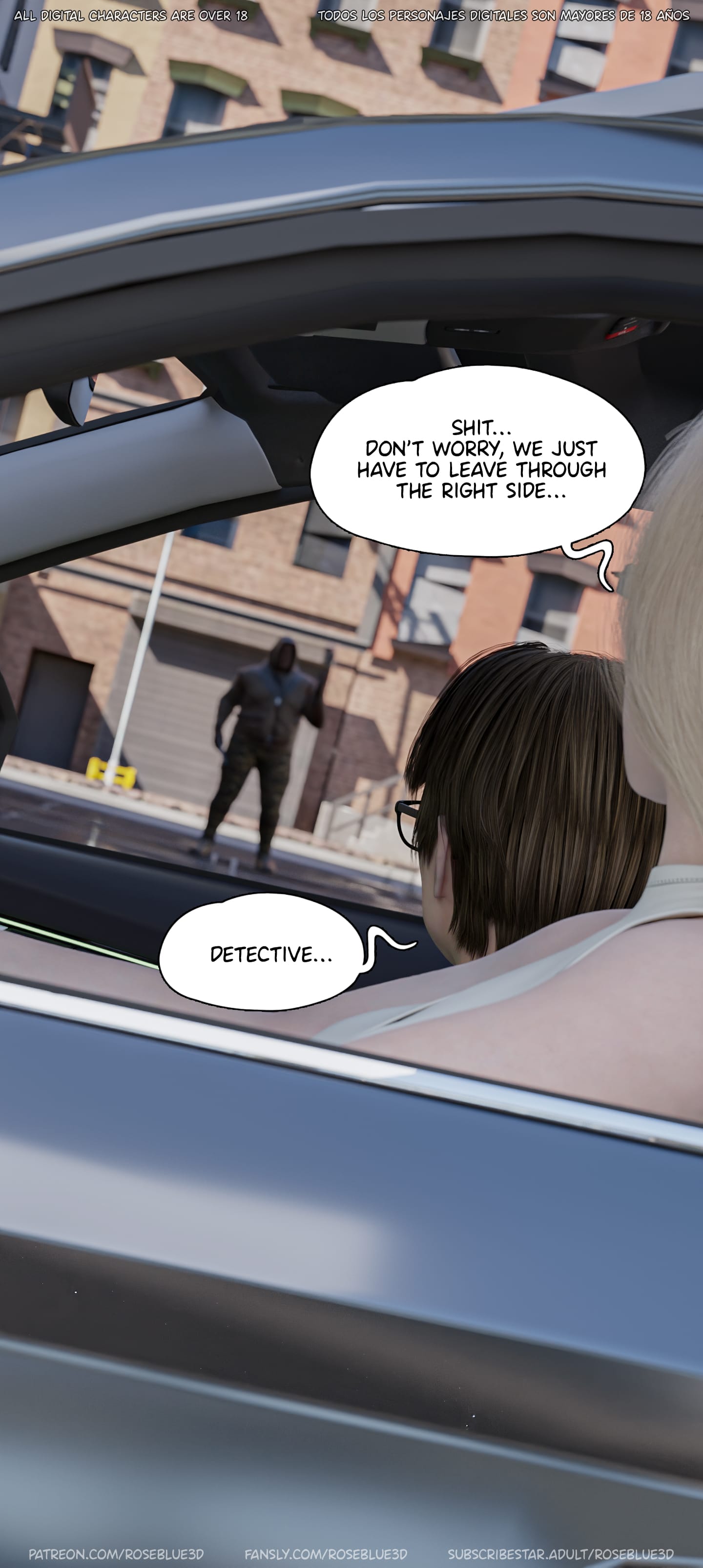 My Neighbor’s Widow [Rose Blue 3D] Chapter 56 - Page 95