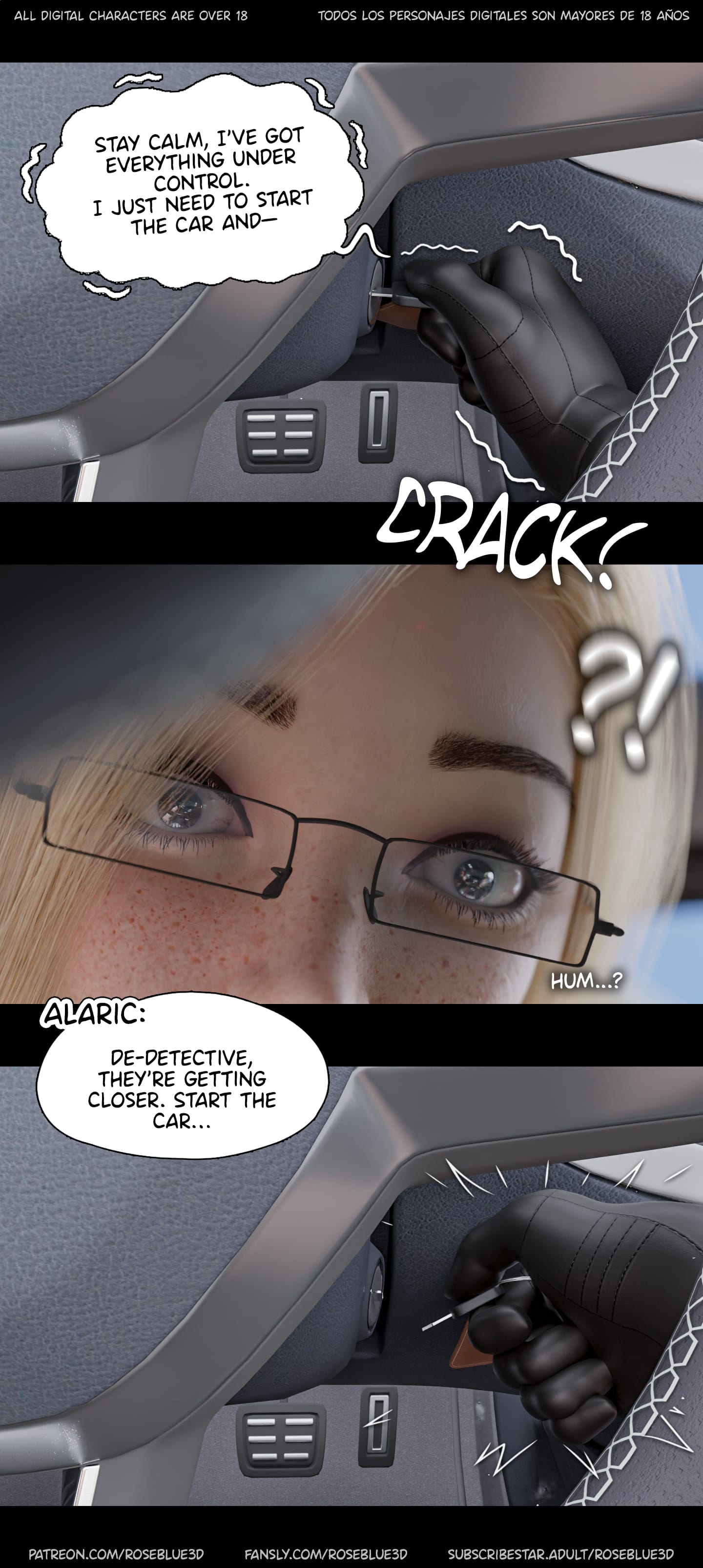 My Neighbor’s Widow [Rose Blue 3D] Chapter 56 - Page 96